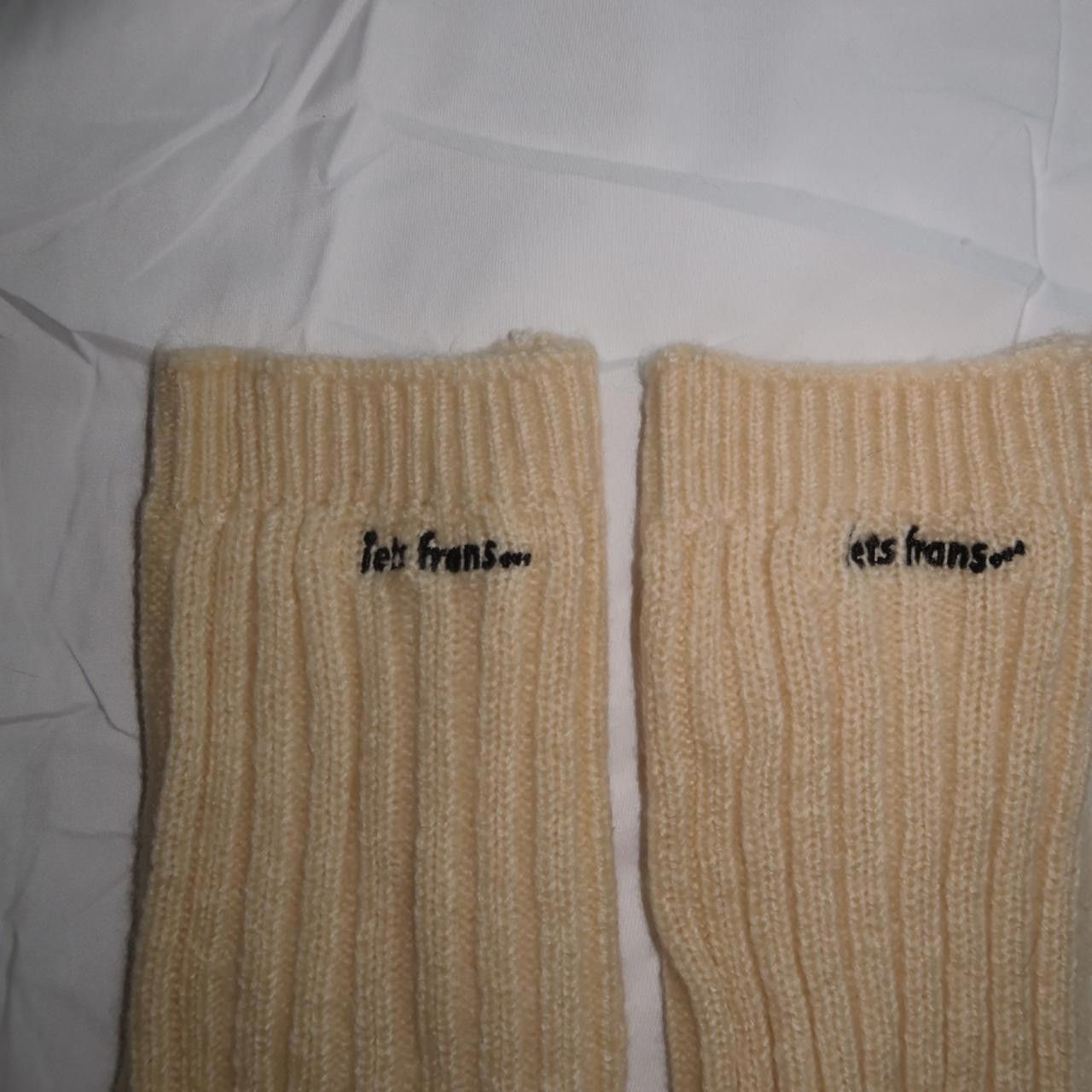 Urban Outfitters cream leg warmers Size ONE SIZE - 3 Thumbnail