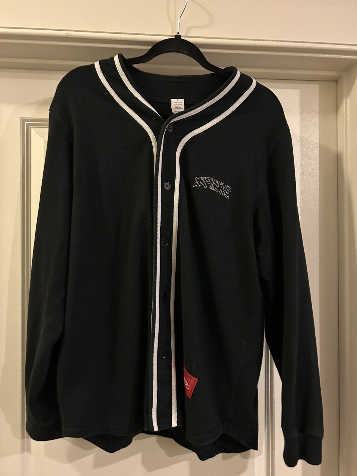 Supreme Supreme Color Blocked Baseball Top Size US L / EU 52-54 / 3 - 1 Thumbnail