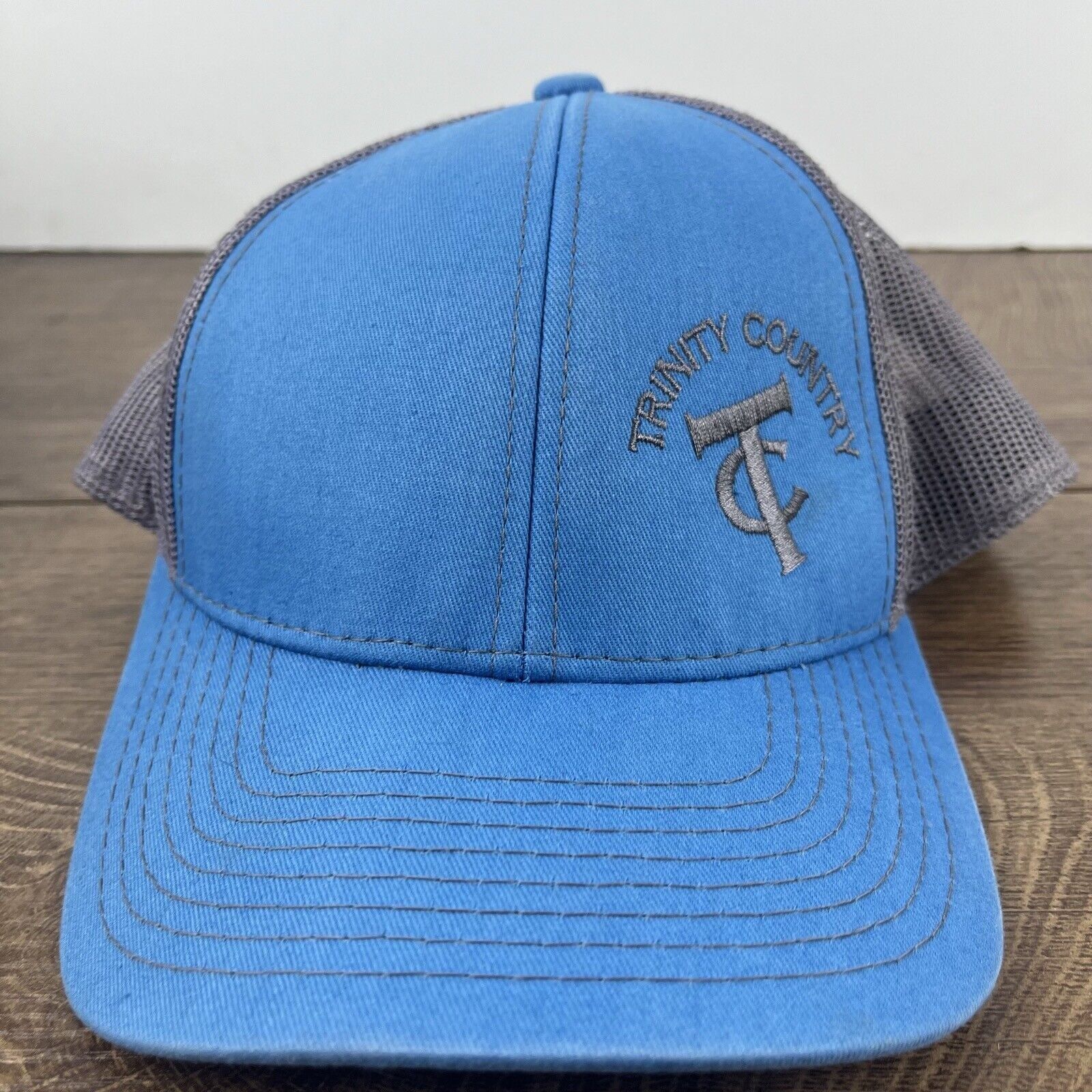 Other Trinity Country Snapback Hat Blue Adjustable Hat Blue Adult Size ONE SIZE - 5 Thumbnail