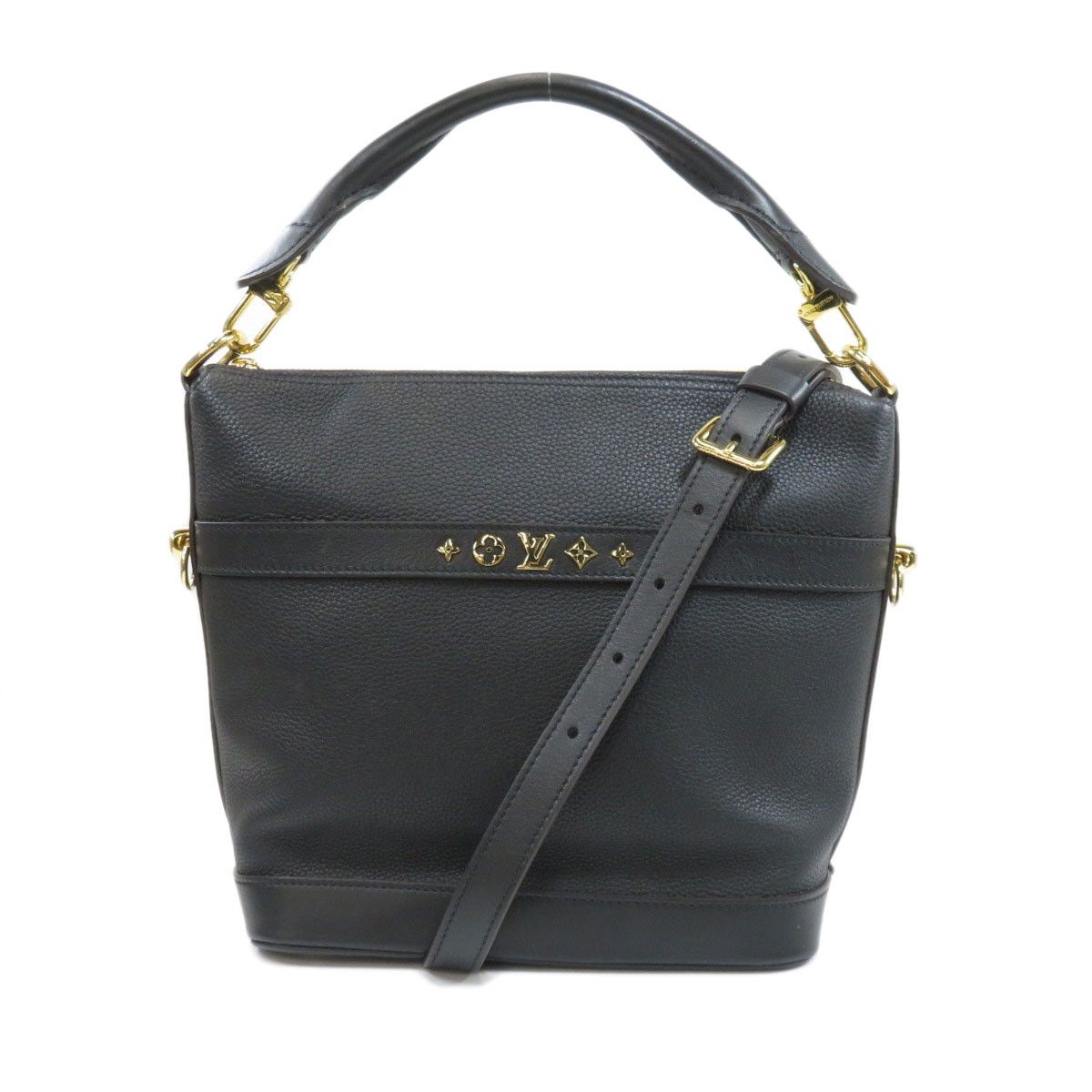 Louis Vuitton Cruiser PM Handbag Taurillon Leather Black