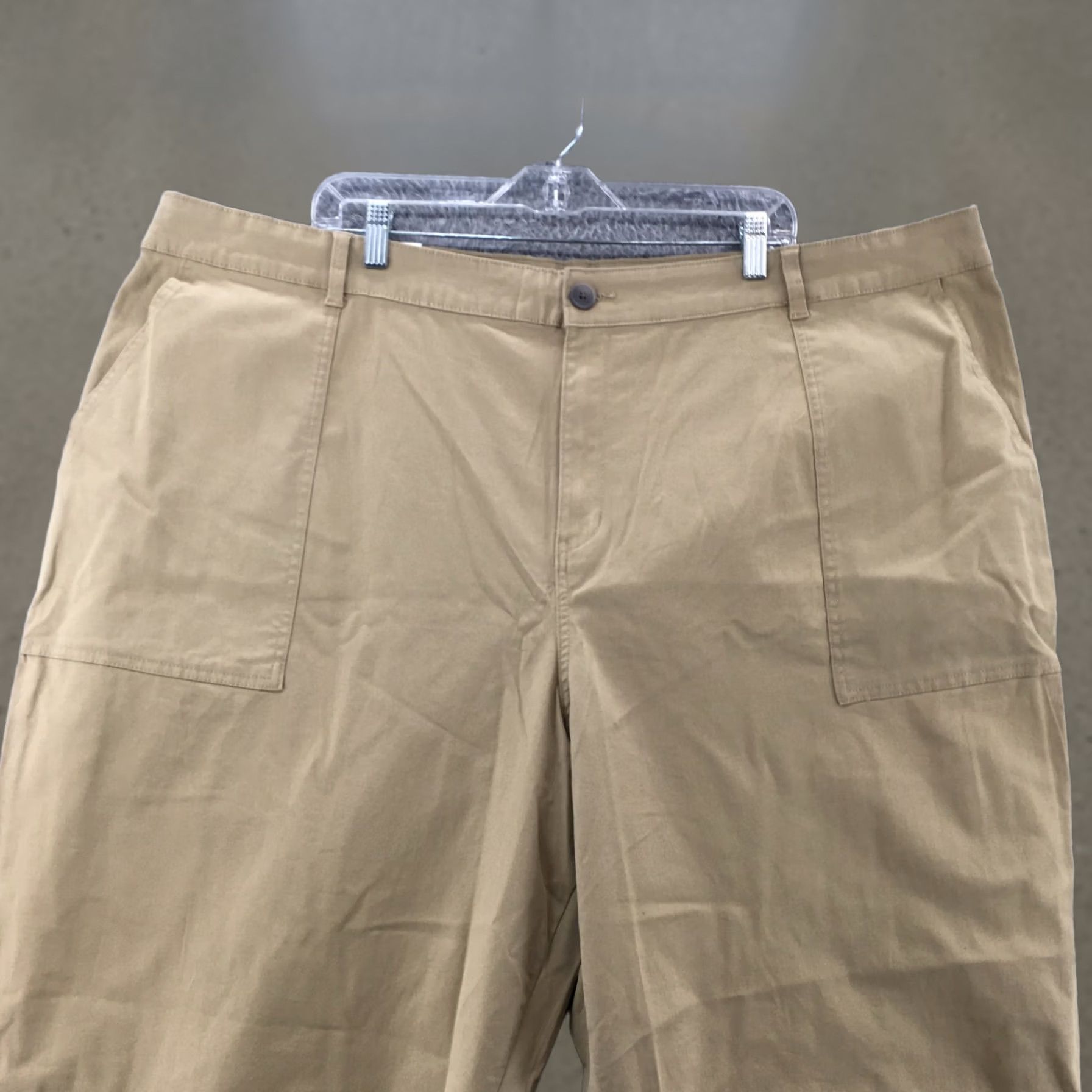 Vintage A New Day High Rise Slim Pants Womens 26 Regular Almond Tan Cotton Blend NEW` Size 34" / US 12 / IT 48 - 1 Thumbnail
