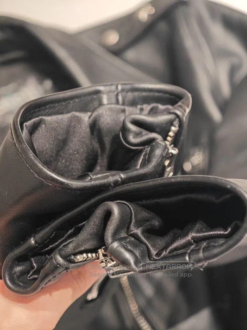 Schott Schott Motorcycle leather coat Size US XL / EU 56 / 4 - 3 Thumbnail