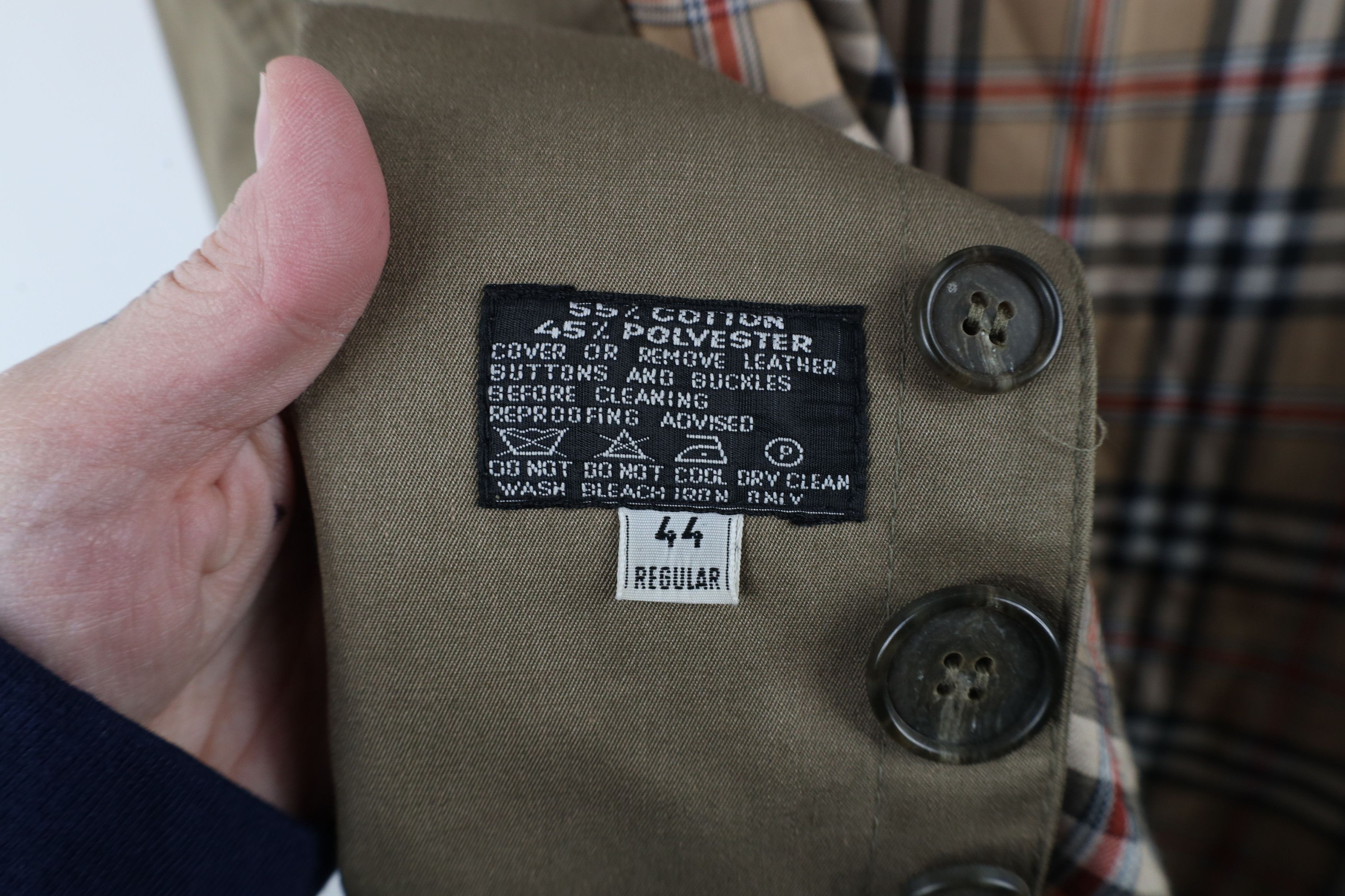 Vintage Vintage 90s Streetewar Lined Belted Trench Coat Beige Size US XXL / EU 58 / 5 - 11 Thumbnail