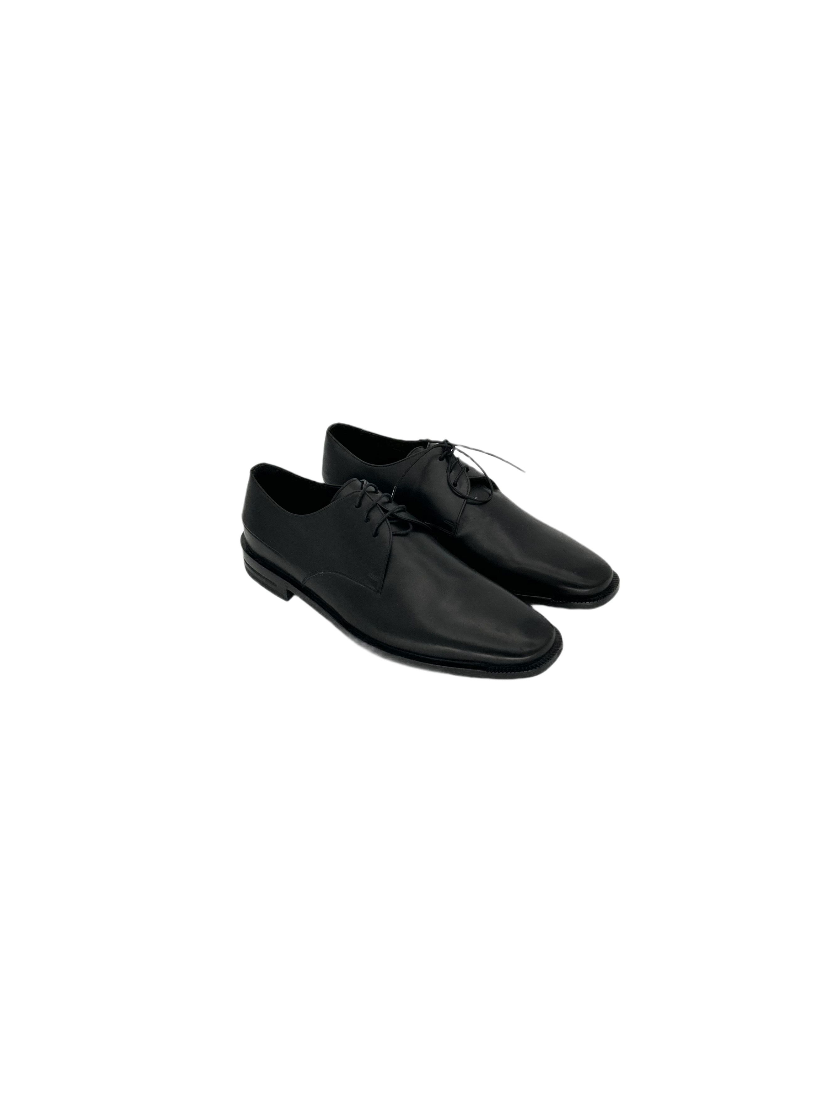 Dior Dior Homme Black Derby Lace Shoes With 'Scar' Details OnHeel | Grailed