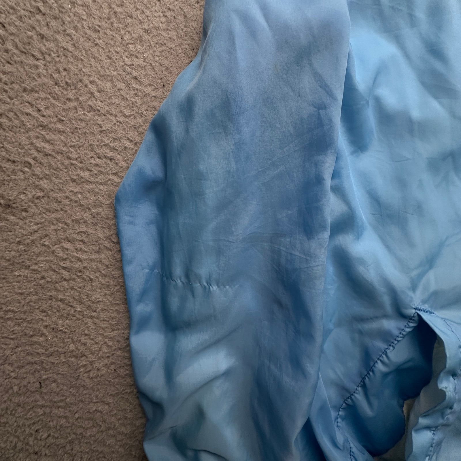 Sears Vintage 70s Sears Windbreaker Coaches Jacket Men Large Blue Size US L / EU 52-54 / 3 - 13 Thumbnail
