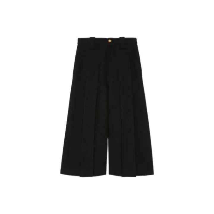 Gucci Gucci Black Pleated Casual Pants for Women-2507 Size 35" - 7 Thumbnail