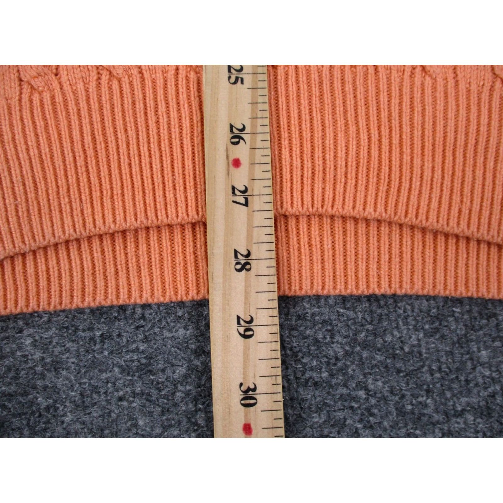 Polo Ralph Lauren Polo Ralph Lauren Sweater Mens S Orange Silk Pullover Fisherman Pony Cable Knit Henley Pullover 1/4 Zip Thermal Casual Size US S / EU 44-46 / 1 - 4 Thumbnail