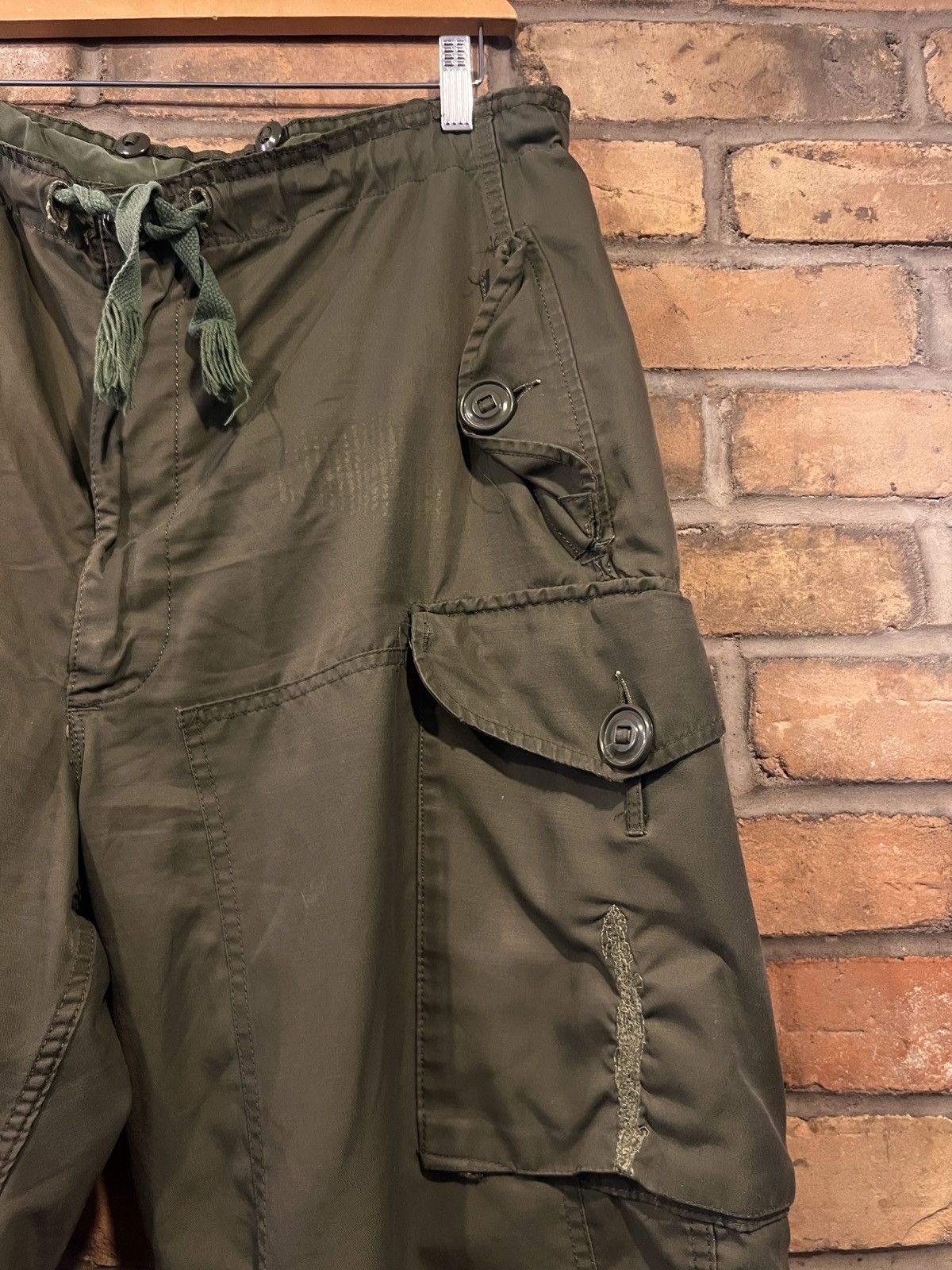 Vintage 1975 USMC Man’s Windproof Trousers Size US 36 / EU 52 - 3 Thumbnail