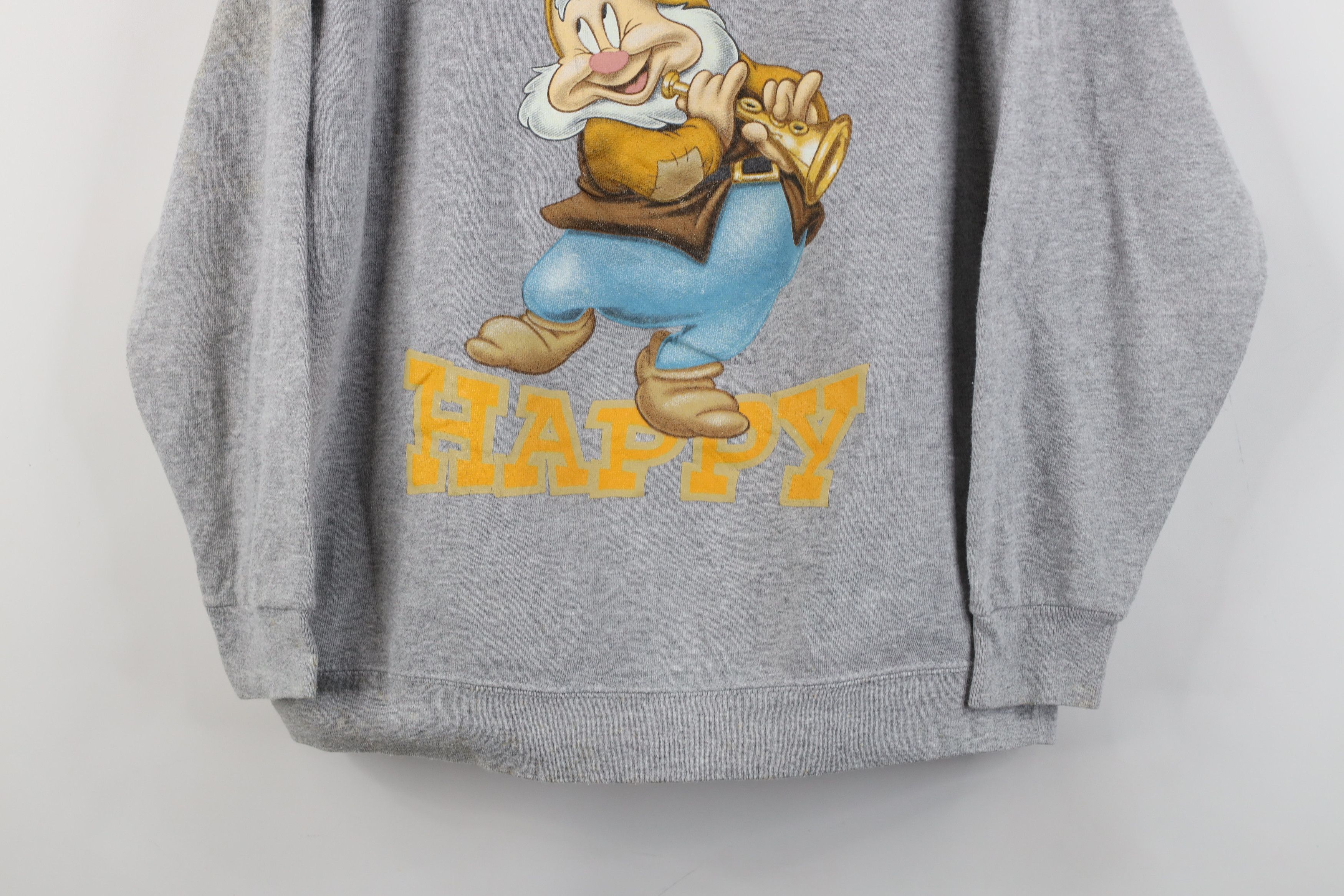 Disney Vintage 90s Disney Snow White Dwarf Crewneck Sweatshirt Size S / US 4 / IT 40 - 3 Thumbnail