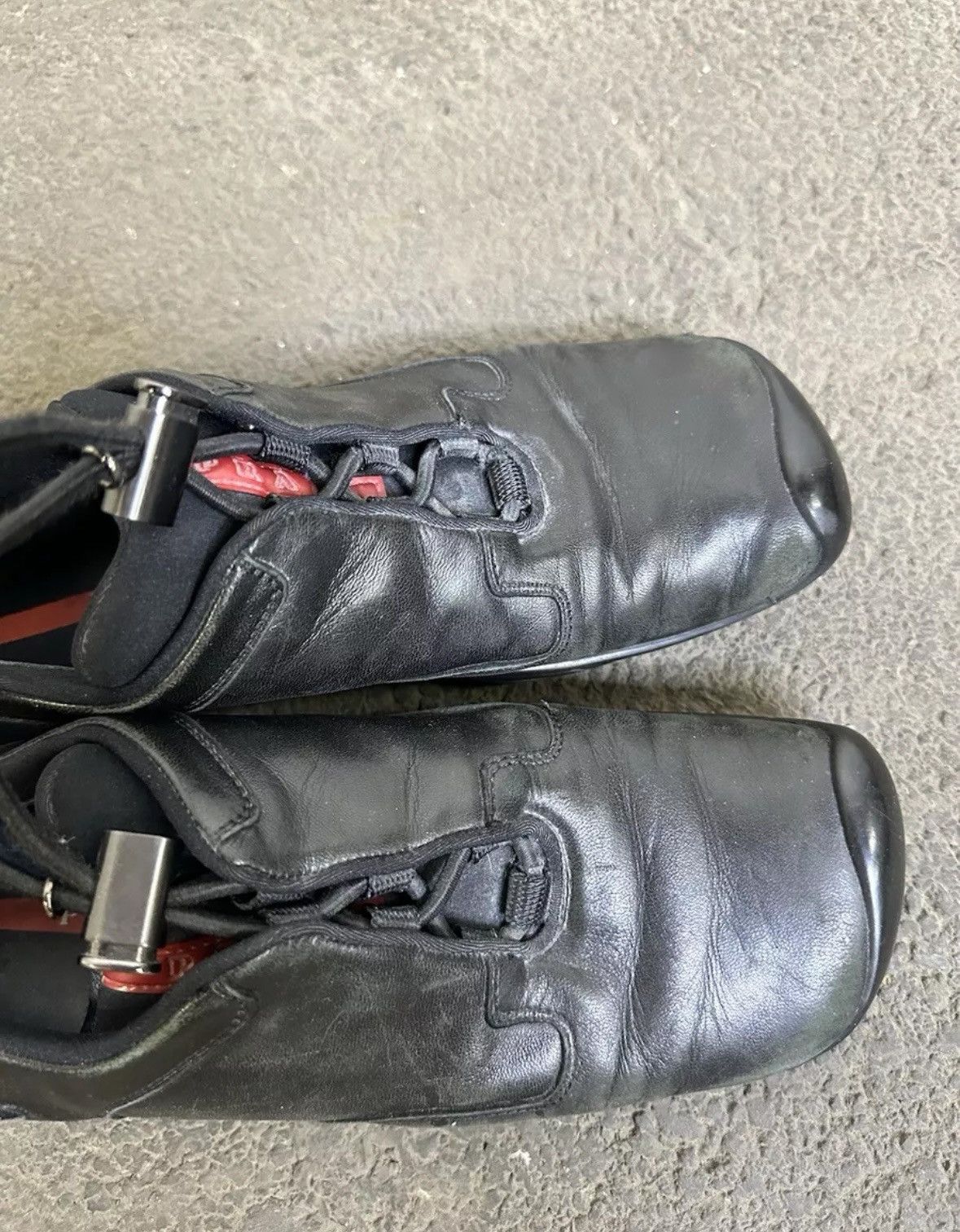 Prada × Vintage Vintage Prada trainer shoes 2000s diesel adidas designer Size US 7 / IT 37 - 3 Thumbnail