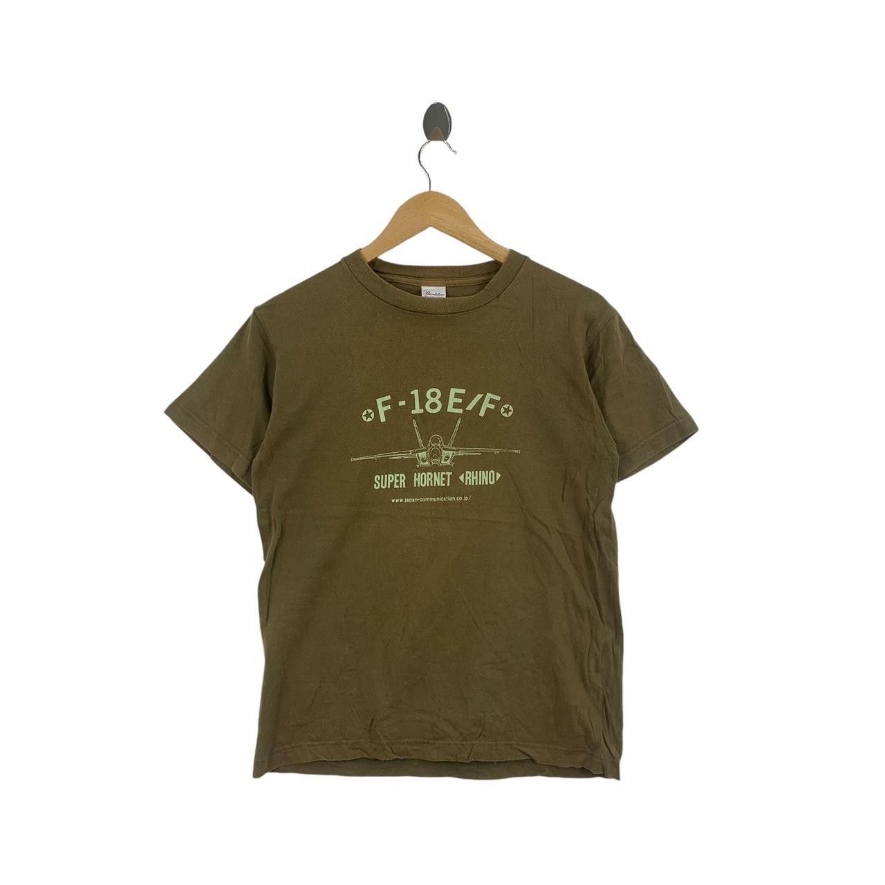 Vintage Vintage SUPER HORNET RHINO USS Kitty Hawk Tee Shirt Size US S / EU 44-46 / 1 - 1 Thumbnail