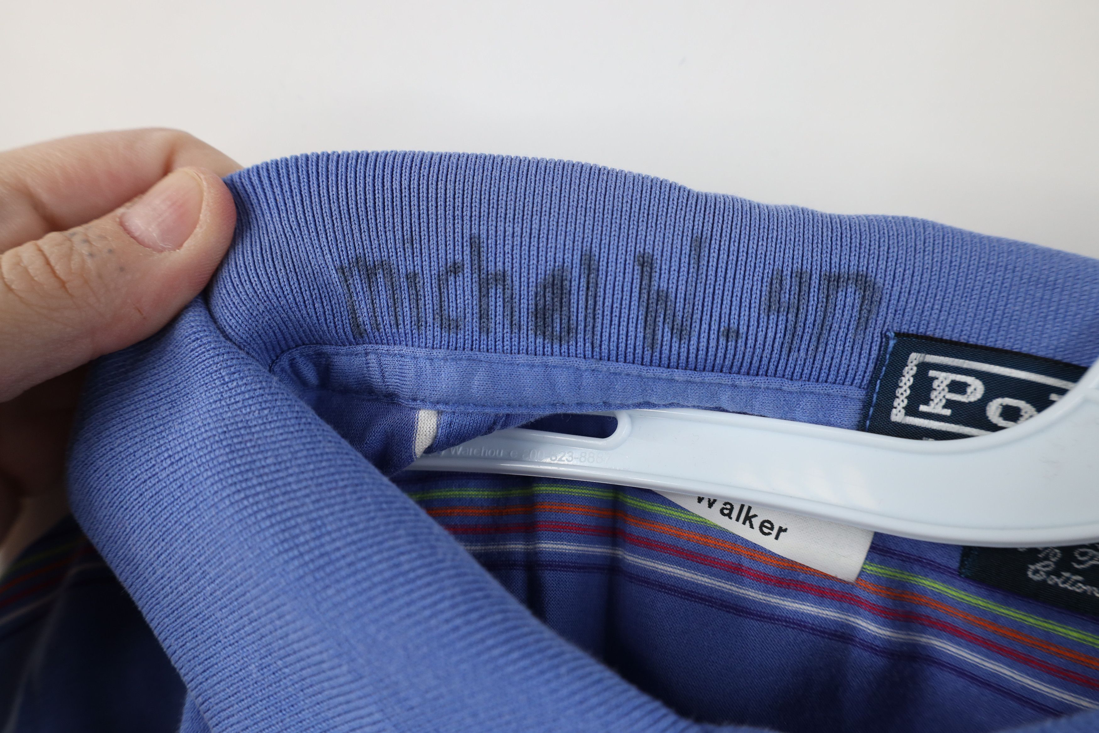 Polo Ralph Lauren Vintage 90s Y2K Ralph Lauren Soft Knit Rainbow Striped Polo Size US L / EU 52-54 / 3 - 7 Thumbnail
