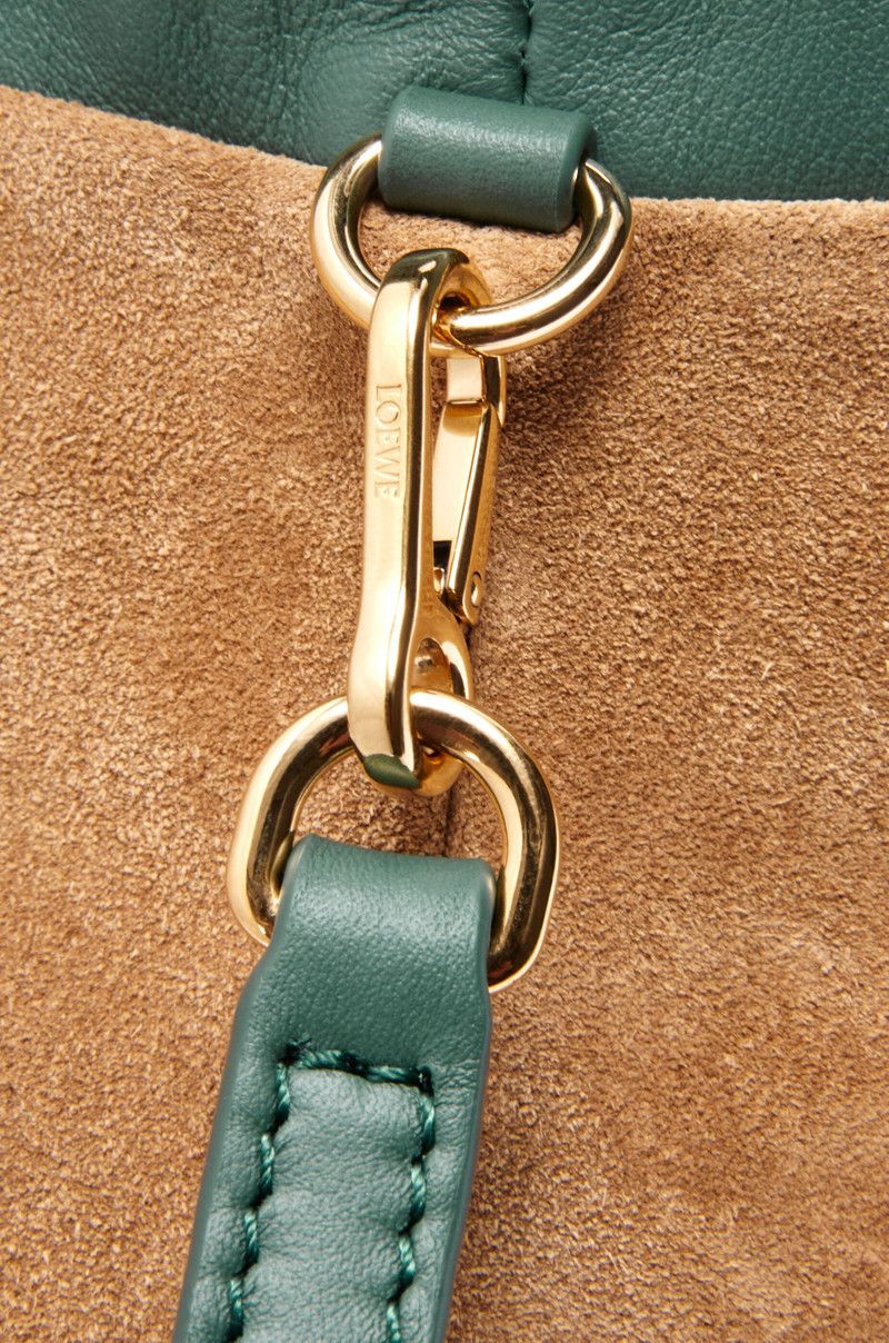 Loewe o1in1g0426 Size: OS/ Mini Flamenco Clutch in Vetiver Size ONE SIZE - 7 Thumbnail