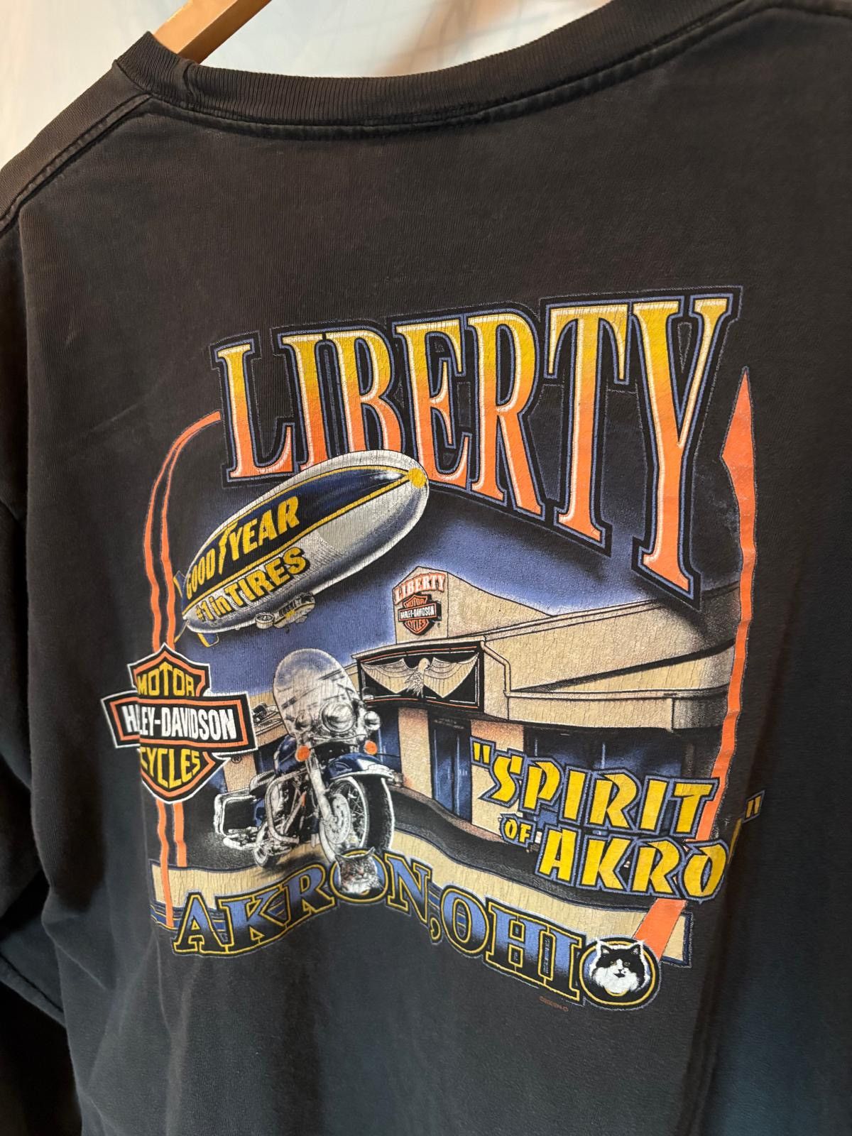Harley Davidson Longsleeve Tshirt Harley Davidson Size US XL / EU 56 / 4 - 4 Thumbnail