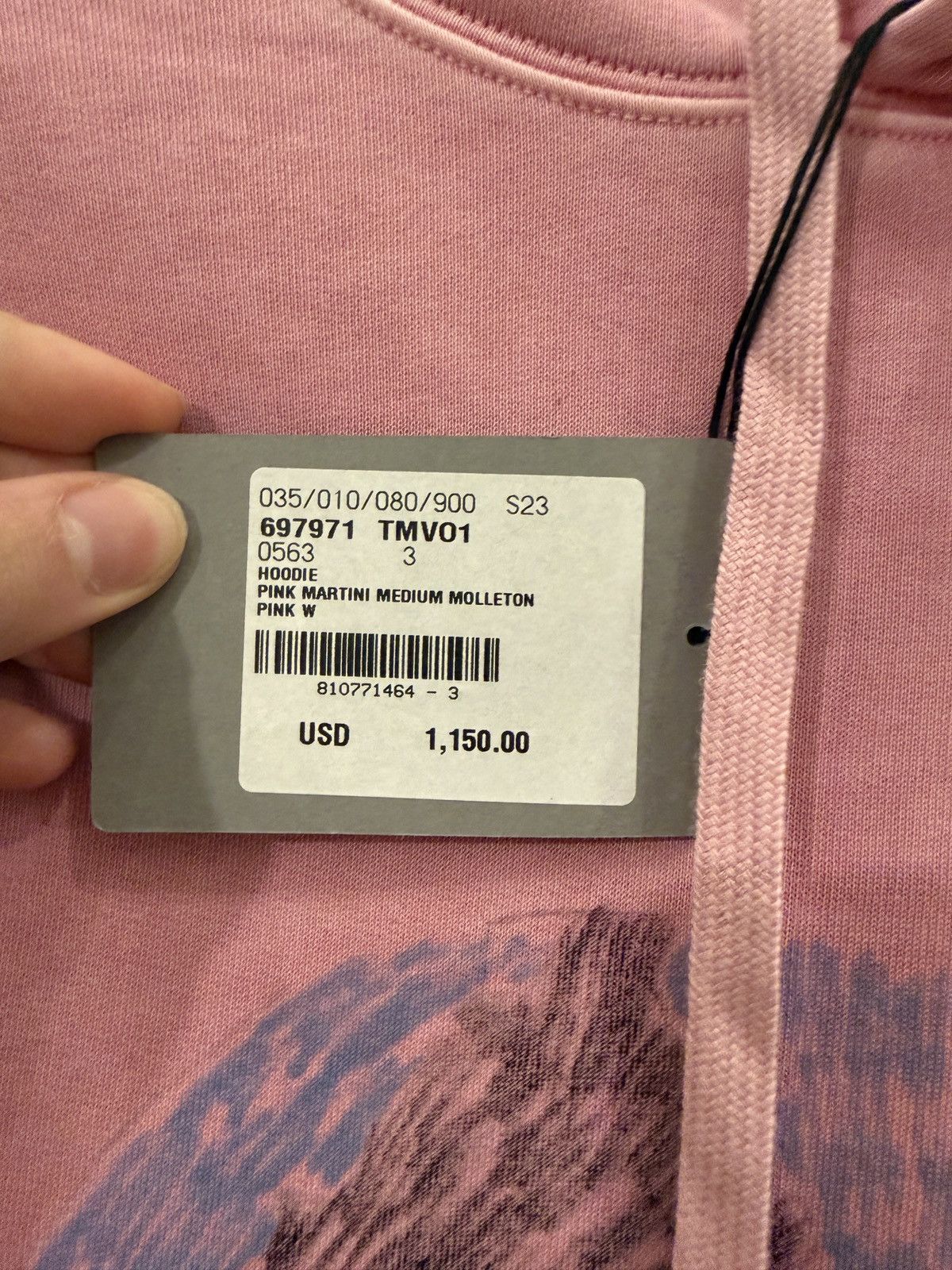 Balenciaga Limited Edition Pink Martini Hoodie Size US L / EU 52-54 / 3 - 7 Thumbnail