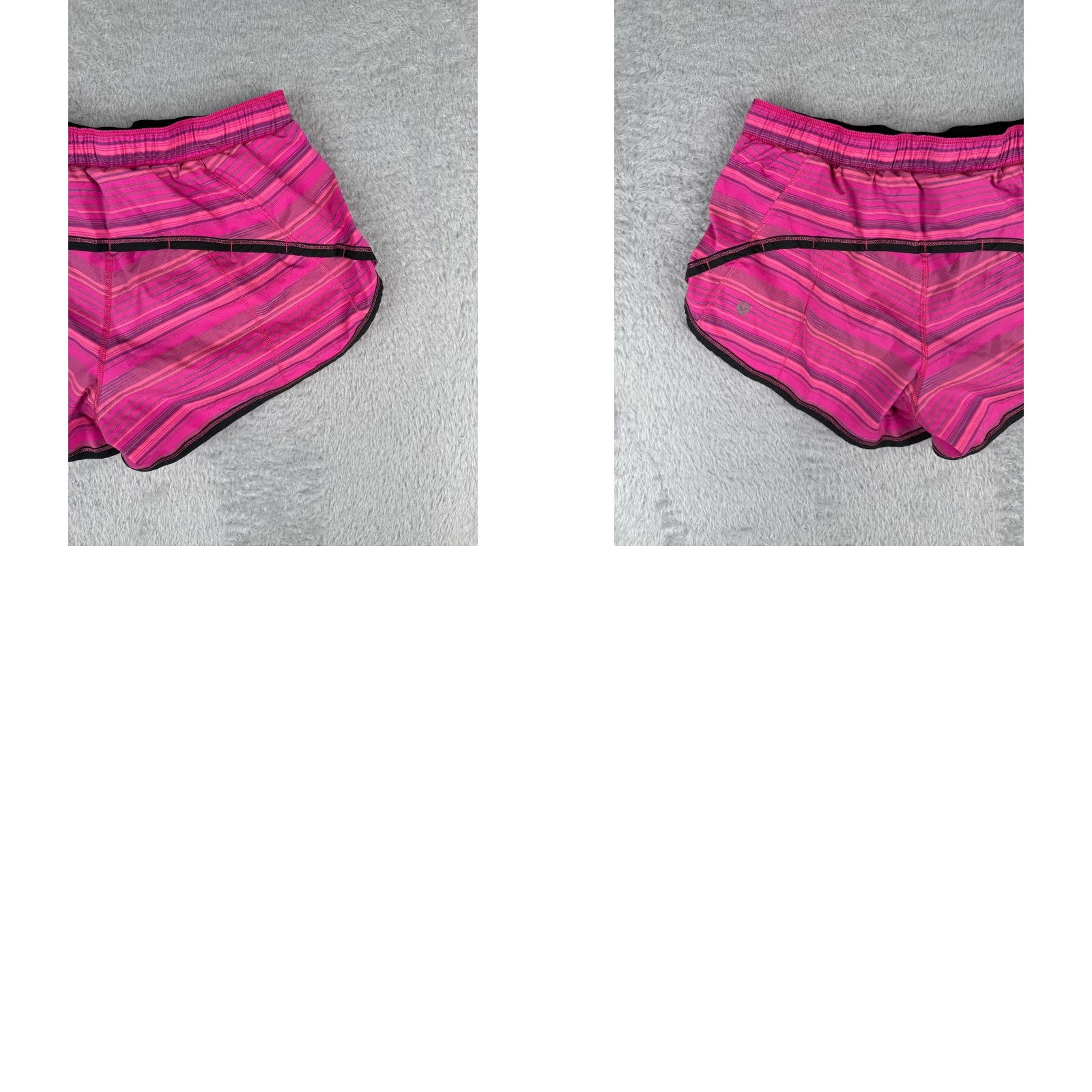 Lululemon Lululemon Shorts Women 6 Pink Run Roll Down Short Luxtreme Fabric 3" Gym W7647S Size 28" / US 6 / IT 42 - 9 Thumbnail
