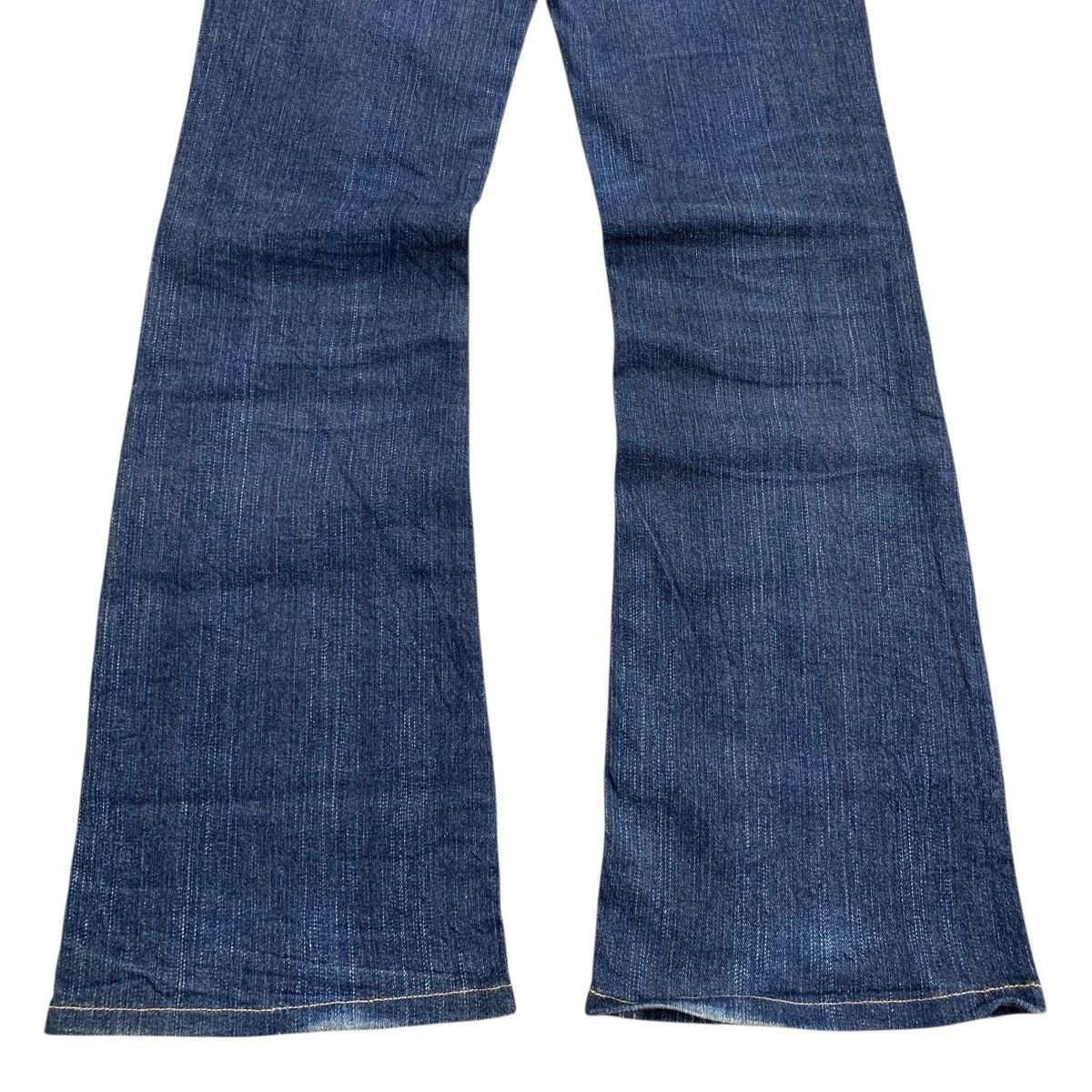 If Six Was Nine × Japanese Brand × Le Grande Bleu (L.G.B.) LGB Style 2000’s Edwin Something Bootcut Flared Jeans Size US 30 / EU 46 - 11 Thumbnail