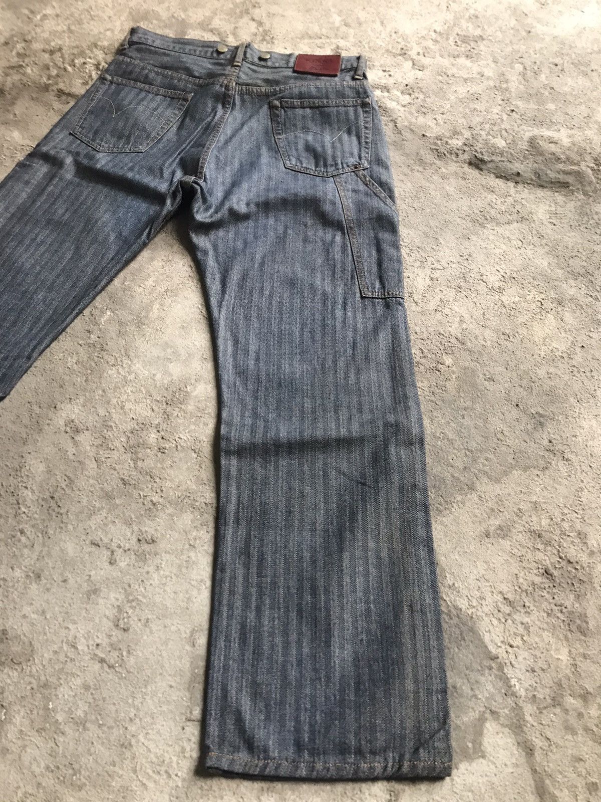 Hysteric Glamour ⚡️Hysteric Glamour Kinky Carpanter Herringbone Baggy- W32 Size US 32 / EU 48 - 15 Thumbnail