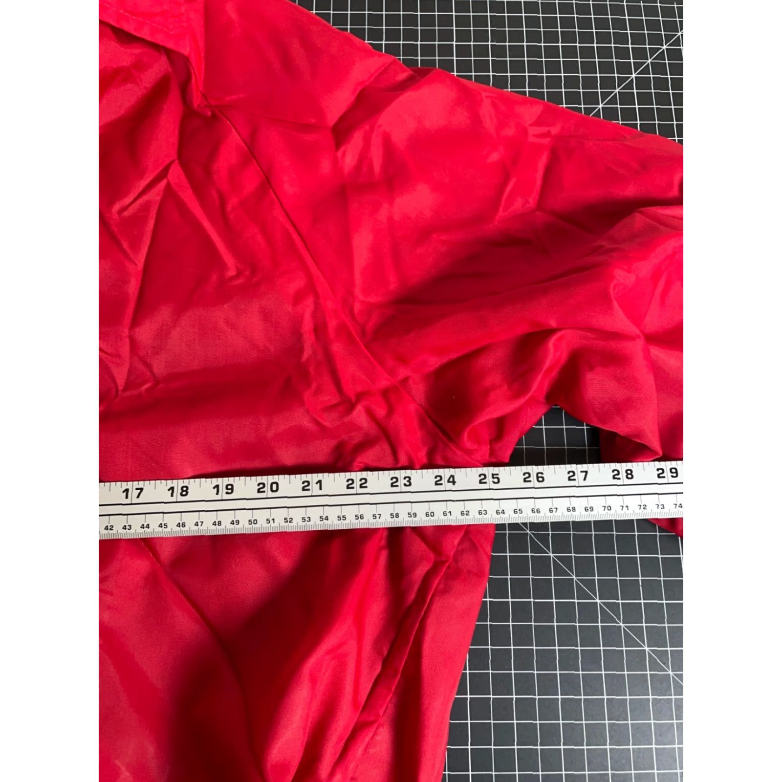Starter VINTAGE Starter Bomber Jacket Adult XL Red Nylon Sherpa Lined 70s Mens Size US XL / EU 56 / 4 - 5 Thumbnail