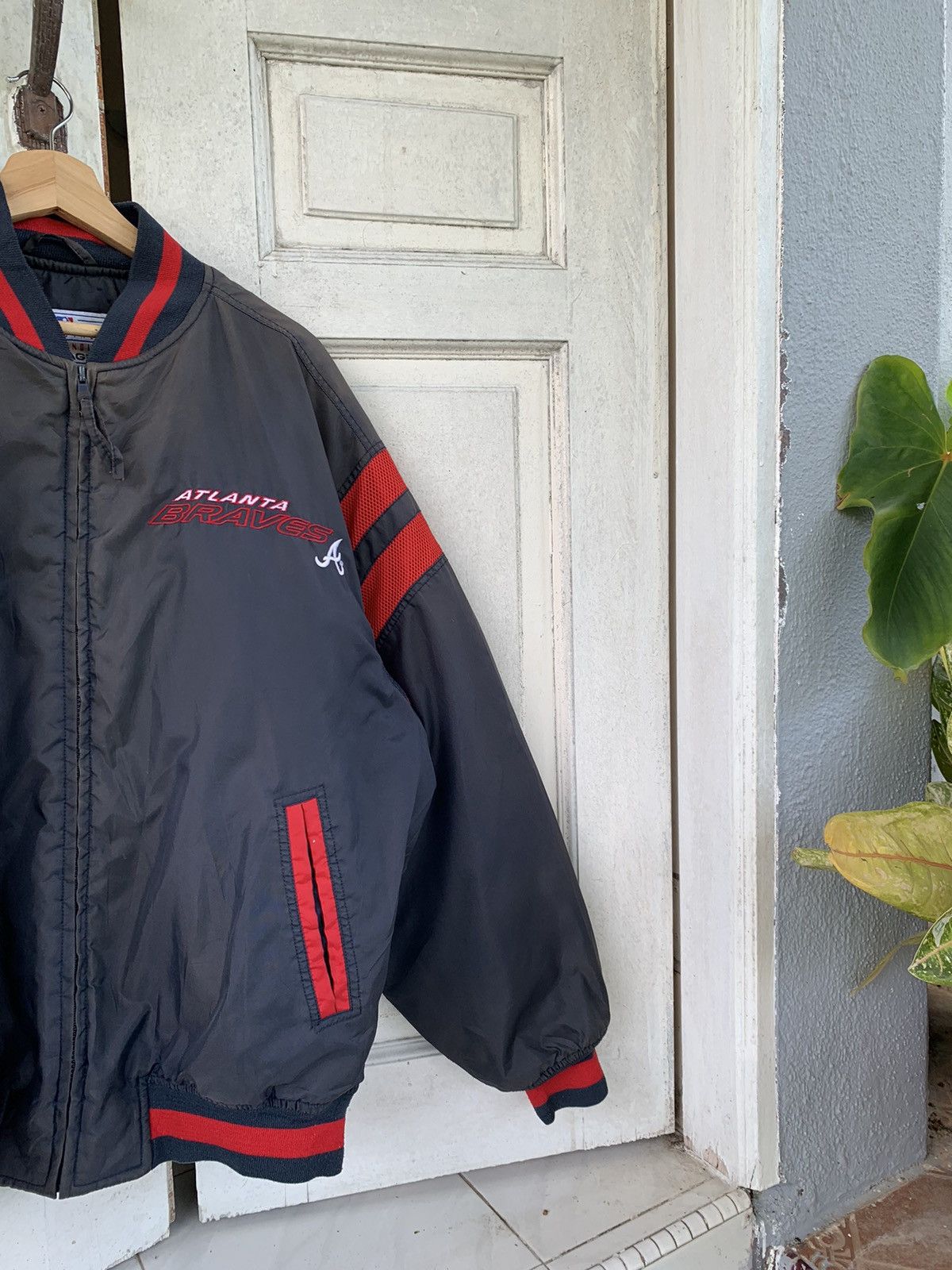 MLB × Vintage Rarely Vintage Atlanta Braves MLB jacket by Mirage Size US XXL / EU 58 / 5 - 2 Thumbnail