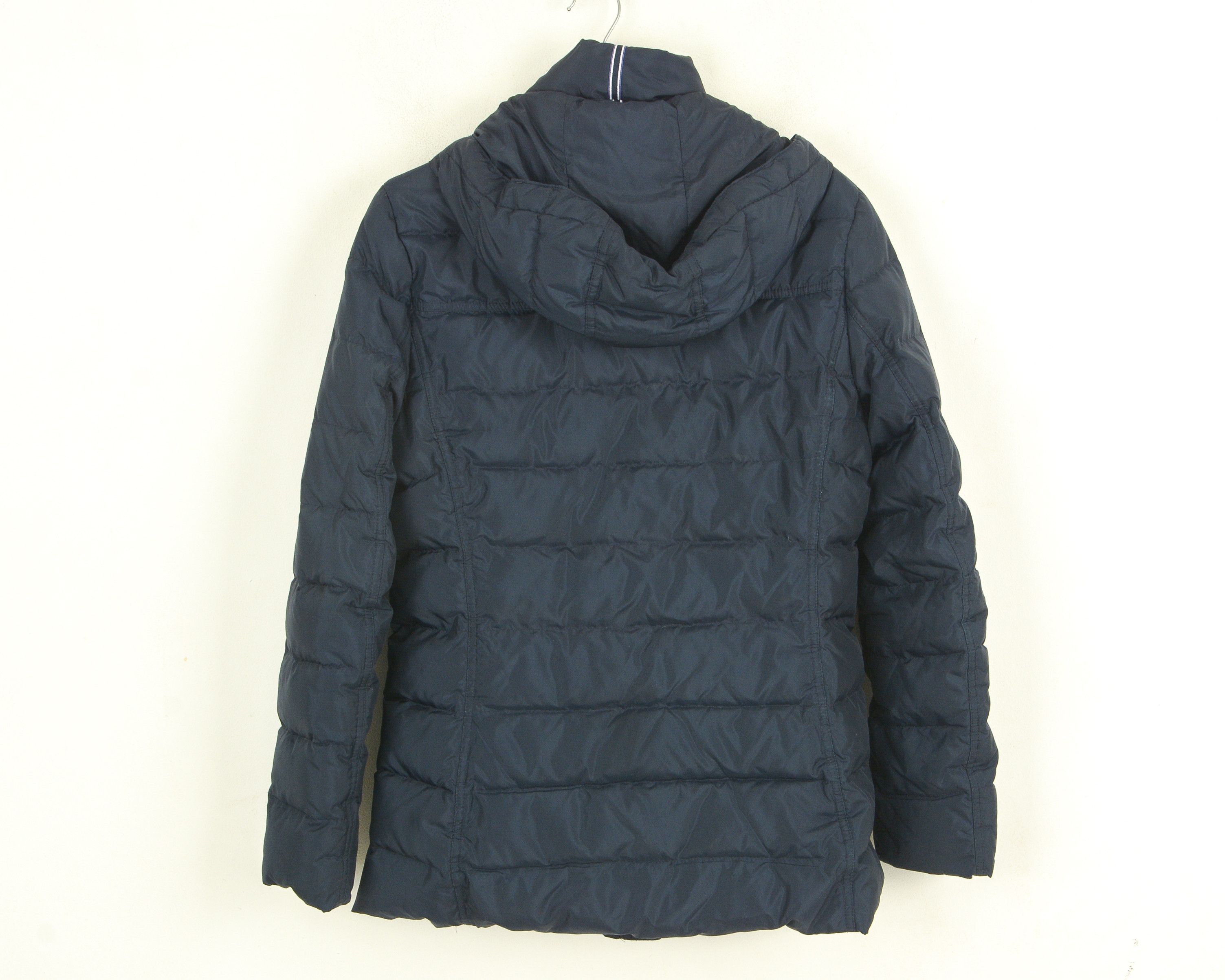 Tommy Hilfiger Women M Down Feather Jacket Hood Parka Insulated Coat Puffer Size M / US 6-8 / IT 42-44 - 4 Thumbnail