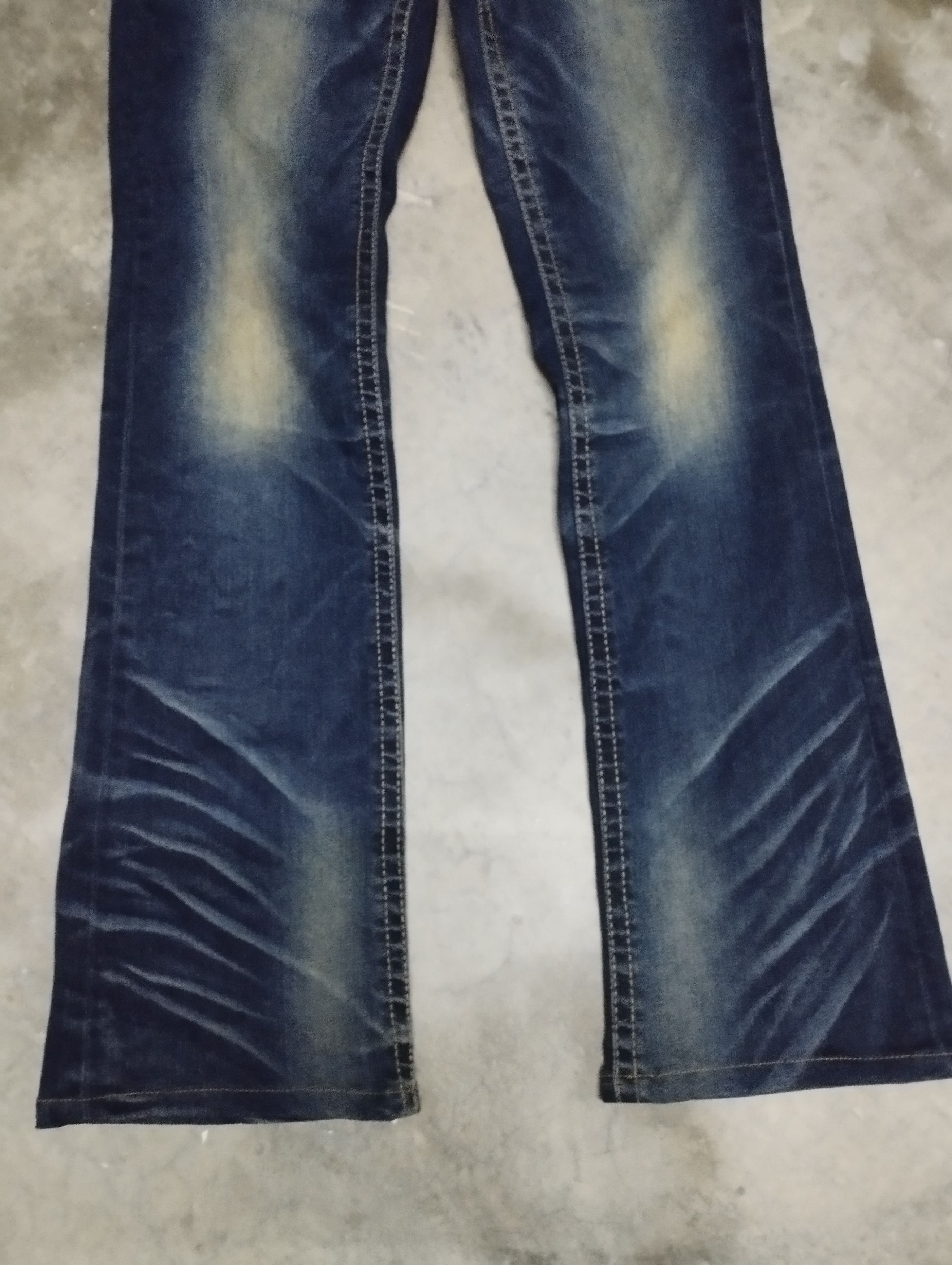 Tornado Mart Flare Jeans Lolita Mud Rusty Claws Stretch Bootcut Jeans Size US 28 / EU 44 - 4 Thumbnail