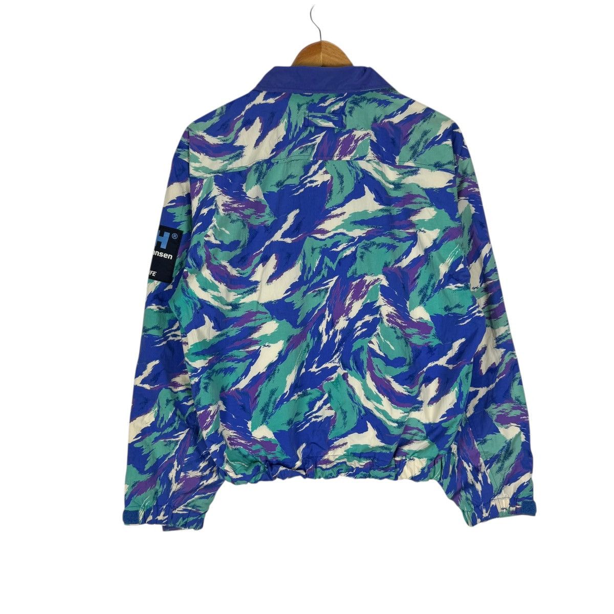 Helly Hansen 🌟VINTAGE 90s HELLY HANSEN WINDBREAKER CAMO JACKET Size US M / EU 48-50 / 2 - 9 Thumbnail