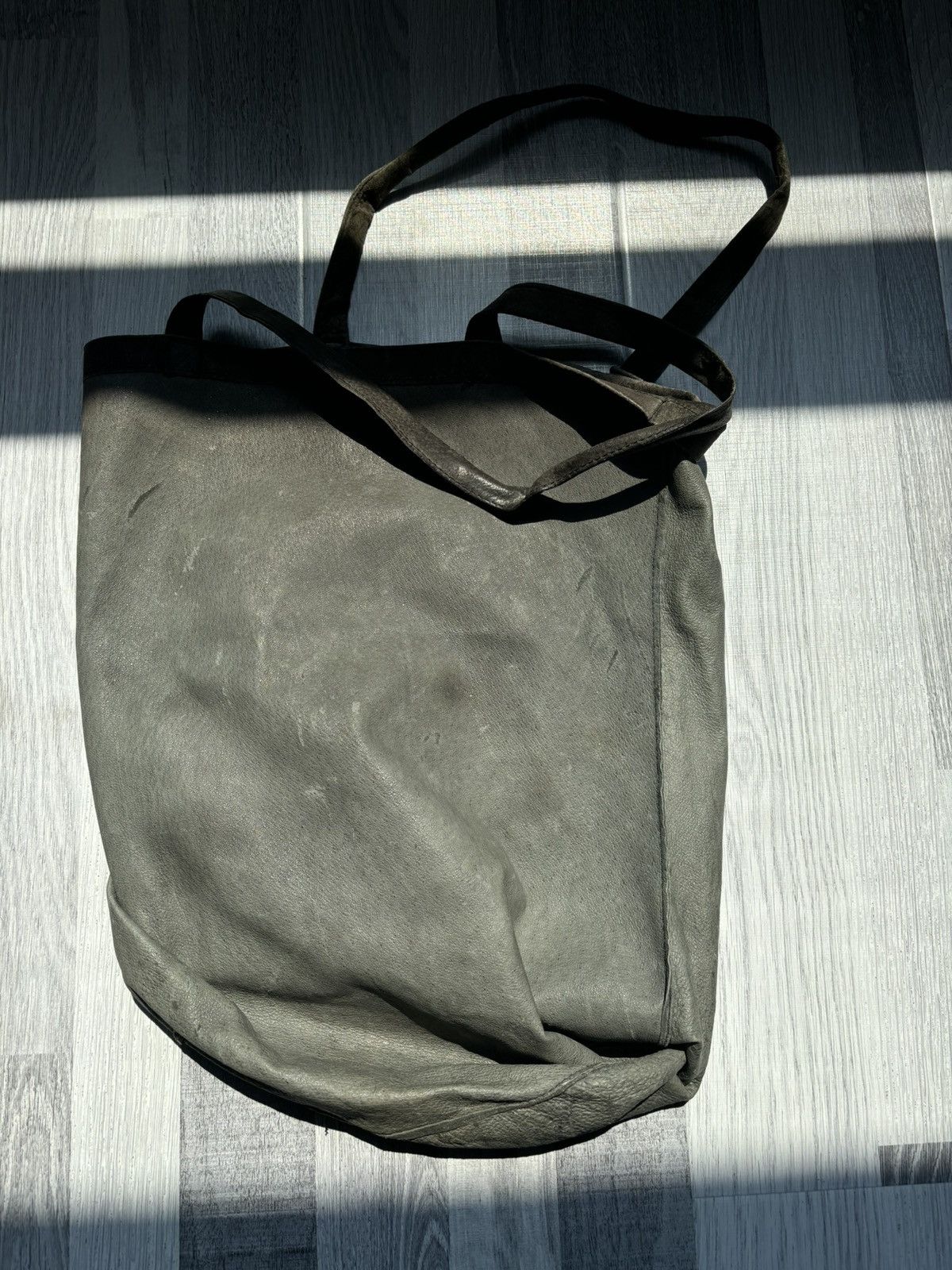 Hender Scheme Hender Scheme Dark Pig Skin Leather Tote Bag Size ONE SIZE - 4 Thumbnail