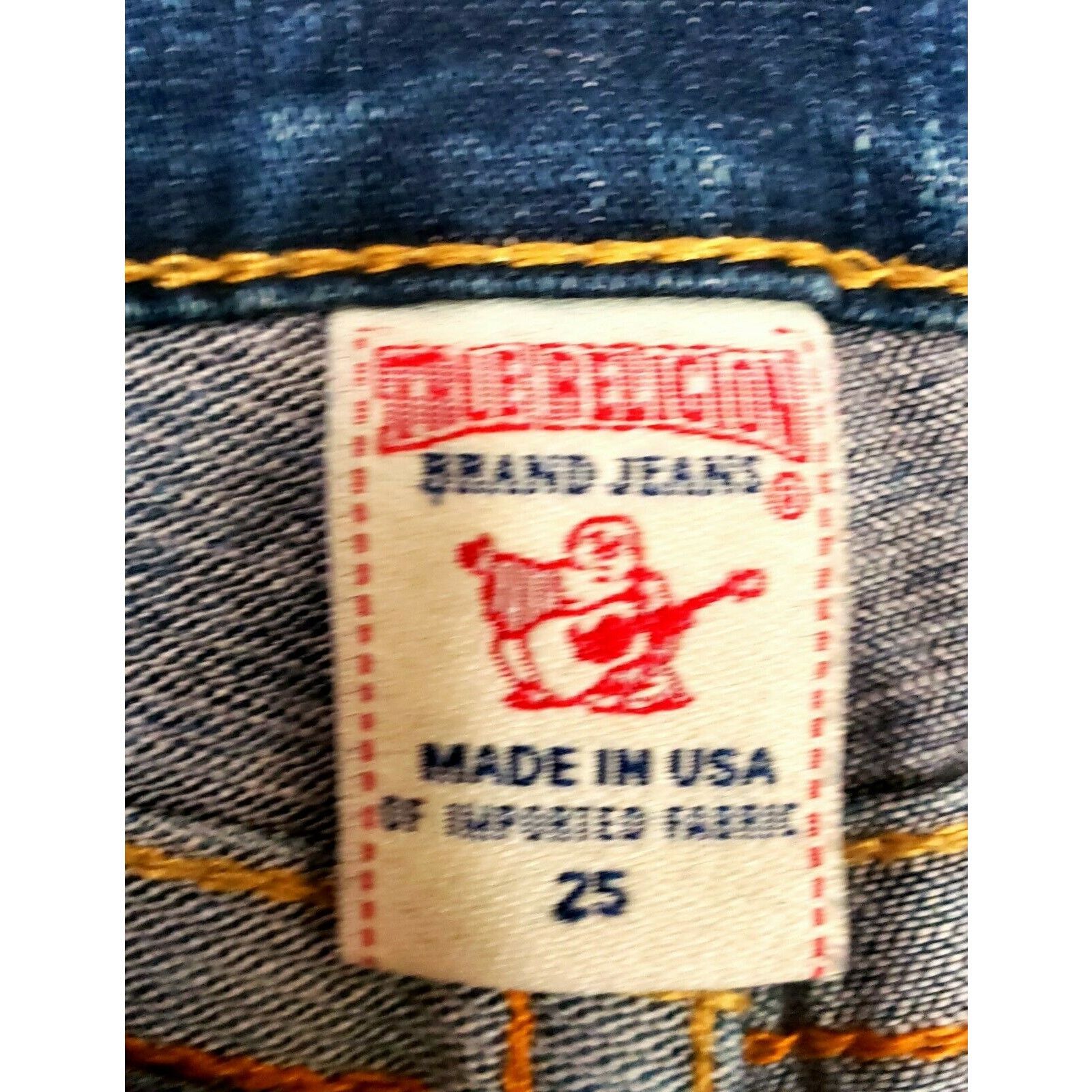 True Religion TRUE RELIGION Original Sophie Cuffed Embroidered Short Jeans Size 25" / US 0 / IT 36 - 7 Thumbnail