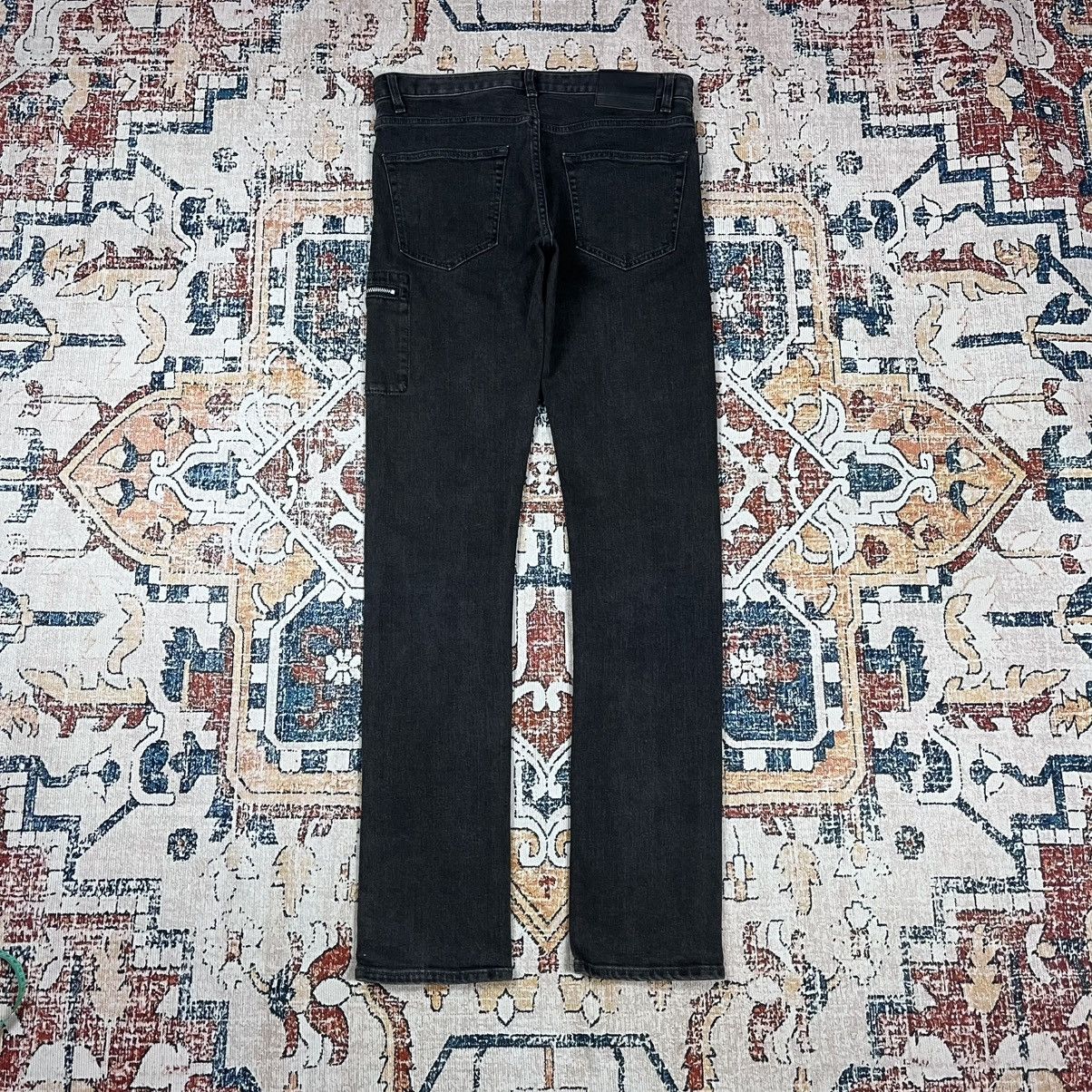 Undercover × Uniqlo Uniqlo Undercover Black Washed Side Pocket Denim Pants Size US 29 - 7 Thumbnail