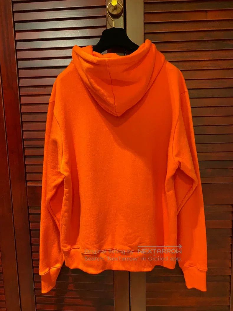424 424 Logo Embroidered Orange Hooded Sweatshirt Size US M / EU 48-50 / 2 - 2 Thumbnail