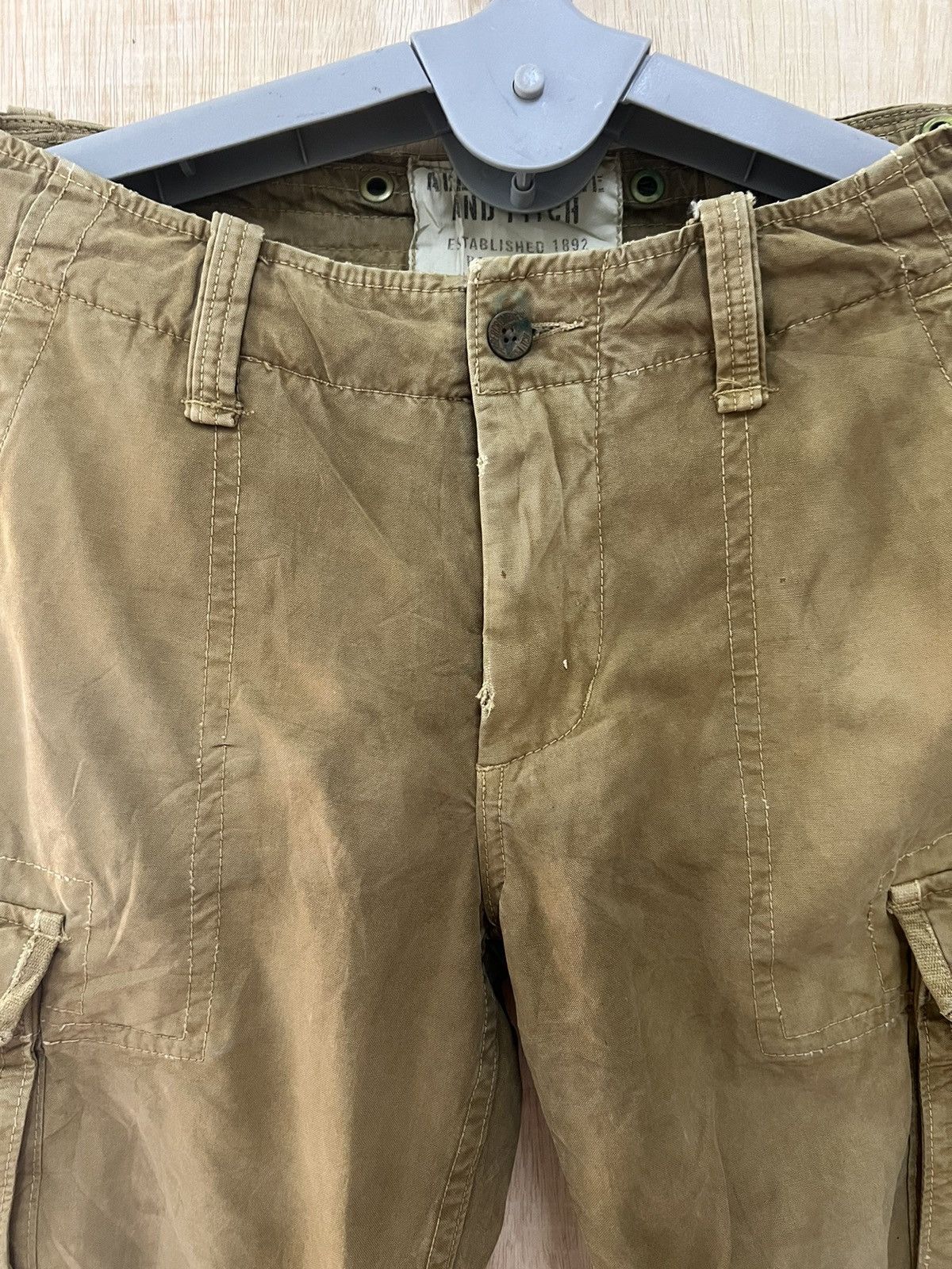 Abercrombie & Fitch × Acme Clothing PANTS CARGO ABERCROMBIE AND FITCH Size US 35 - 7 Thumbnail