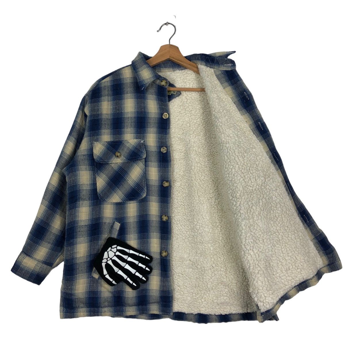 BEAUTY&YOUTH 🔥90’s Vintage Flannel Jacket Tartan Design Uniqlo Japan Size US M / EU 48-50 / 2 - 9 Thumbnail