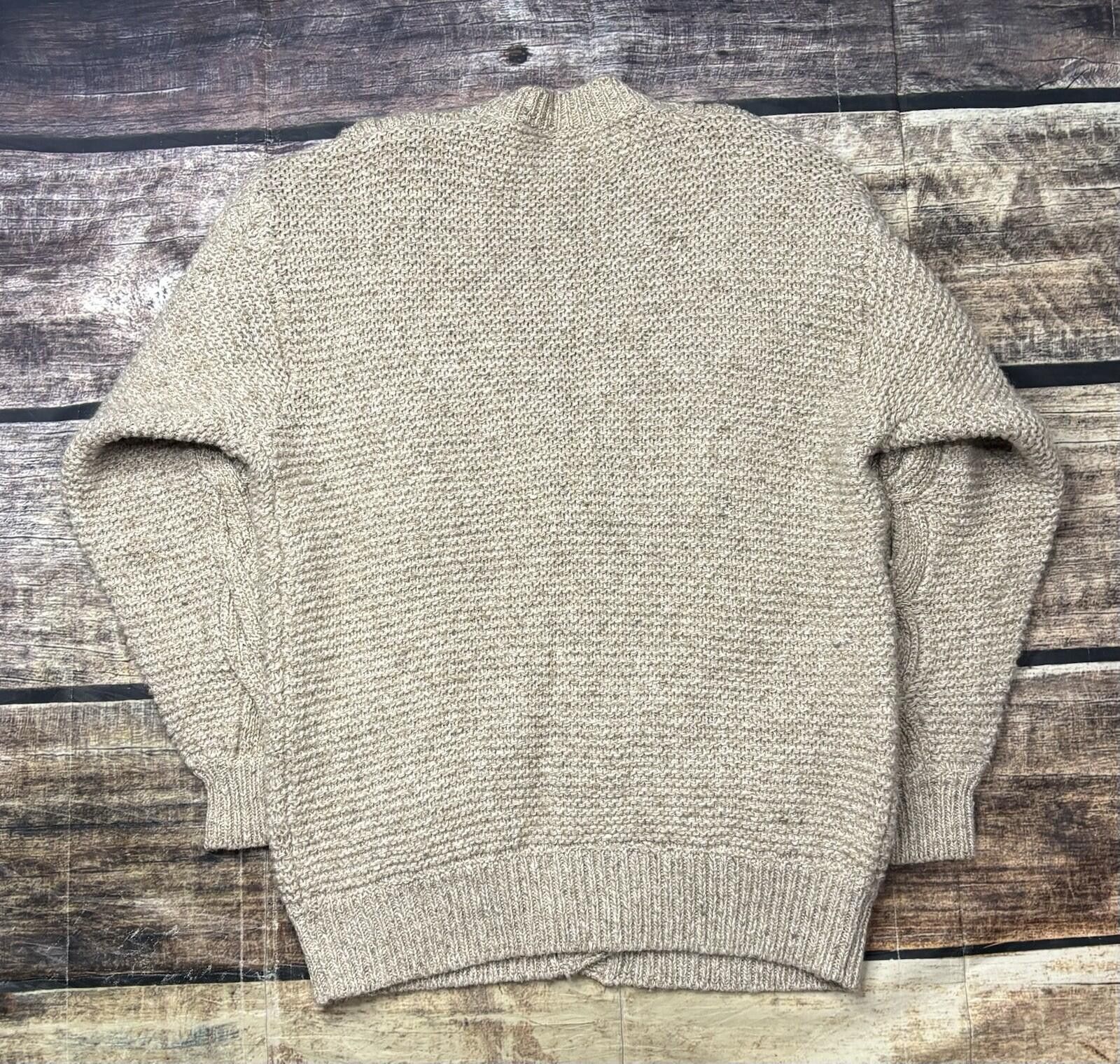 Other VTG Lizwear Cardigan Sweater Womens S Chunky Cable Knit Wool Size S / US 4 / IT 40 - 3 Thumbnail