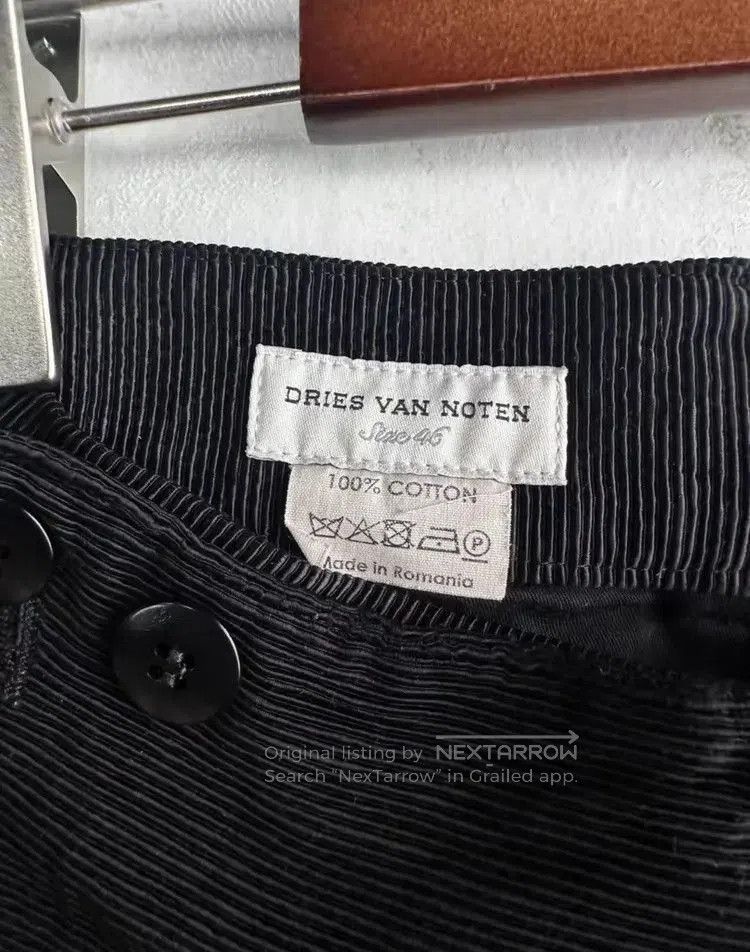 Dries Van Noten Sz 46 Dries Van Noten Button Layers Cropped Trouser. Size US 30 / EU 46 - 5 Thumbnail
