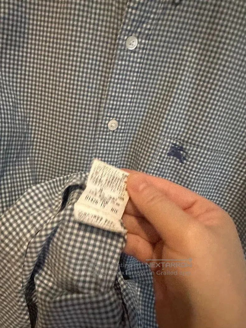 Burberry Burberry London Classic Check Long Sleeve Shirt Size US XL / EU 56 / 4 - 7 Thumbnail
