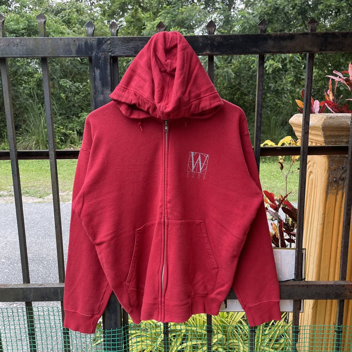Yohji Yamamoto Workshop By Yohji Yamamoto Full Zipper Sweater Hoodie Size US L / EU 52-54 / 3 - 1 Thumbnail