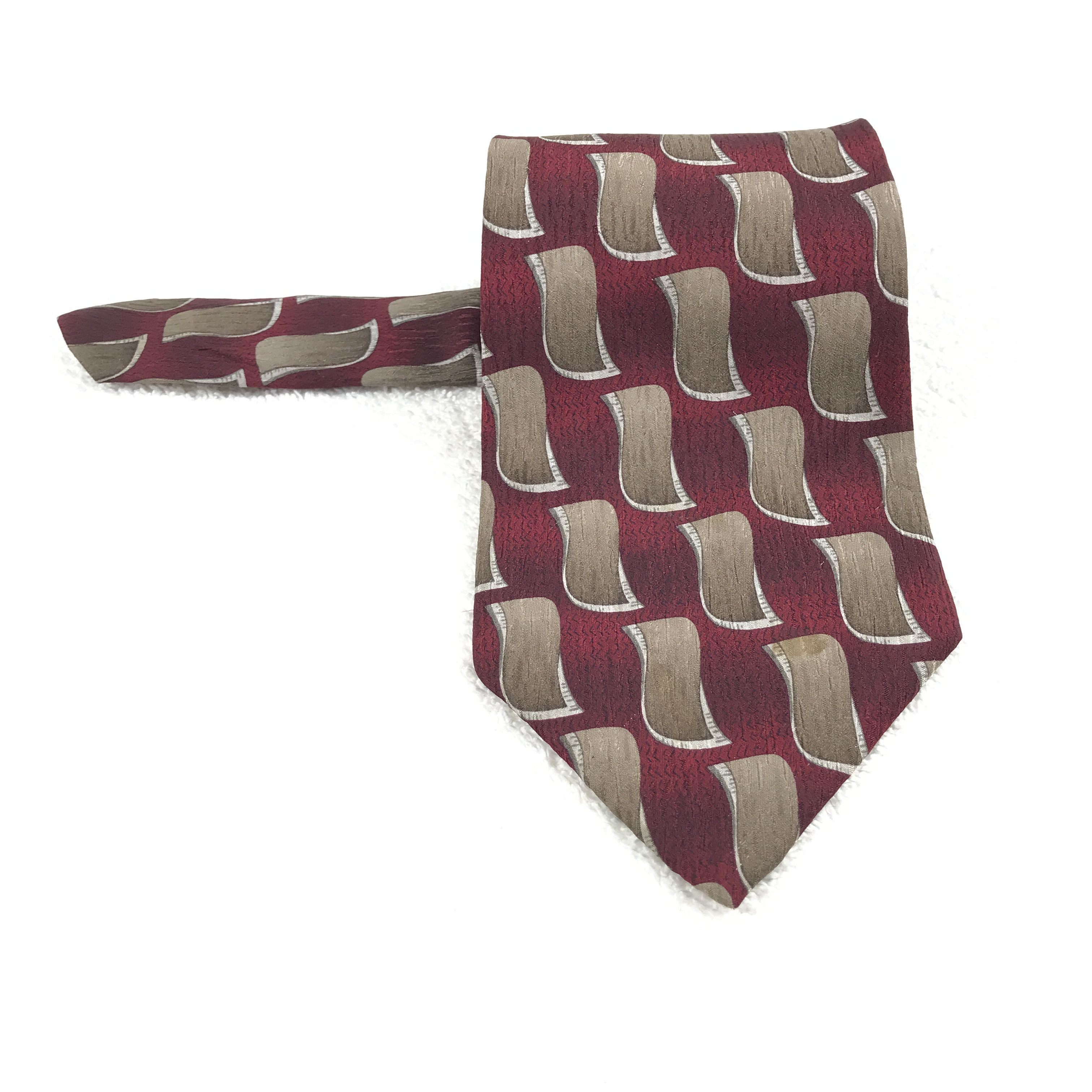 Daniel Hechter × Vintage Vintage Daniel Hechter Silk Necktie Size ONE SIZE - 1 Thumbnail