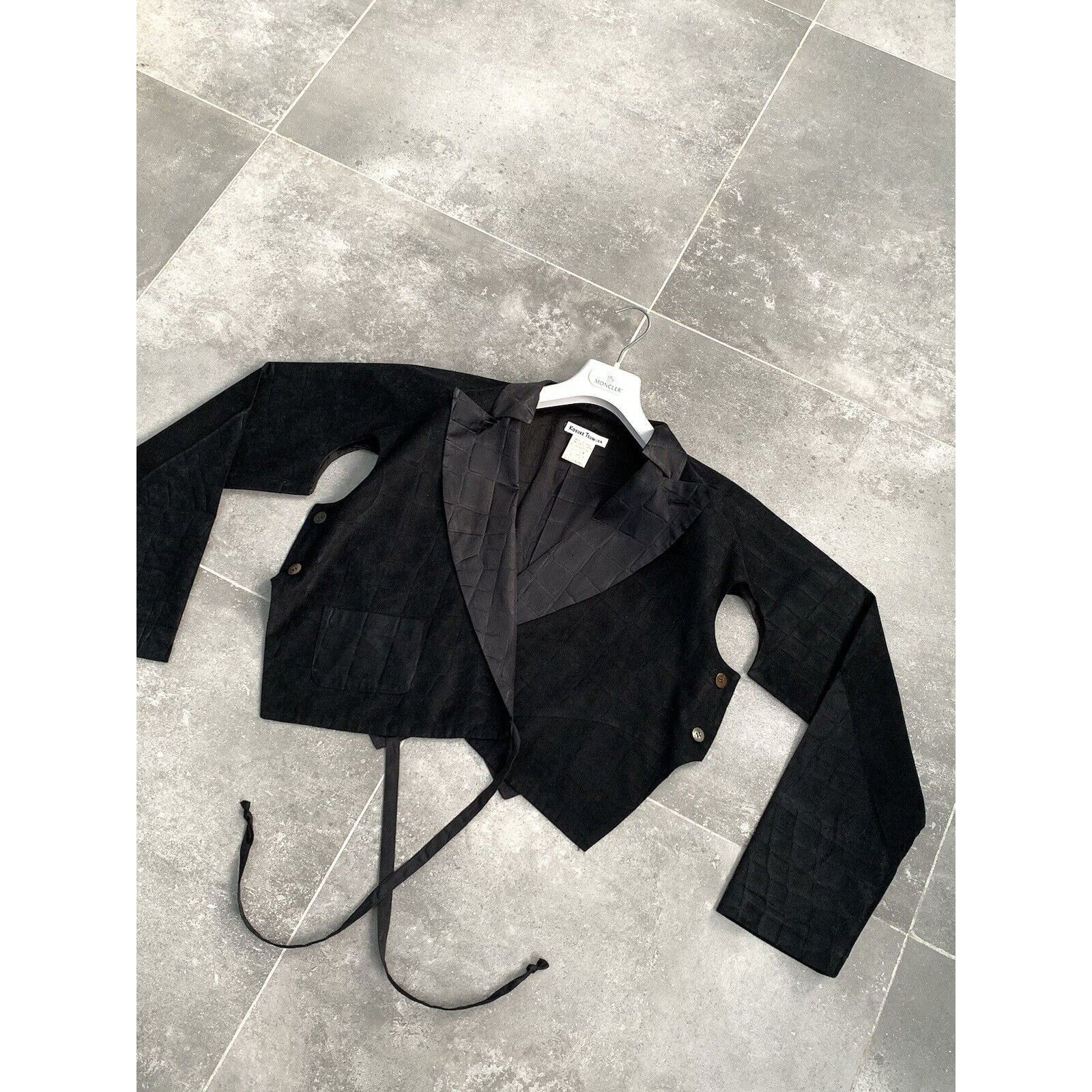 Issey Miyake Women's KOSUKE TSUMURA x ISSEY MIYAKE Blazer Jacket SZ M Size M / US 6-8 / IT 42-44 - 7 Thumbnail