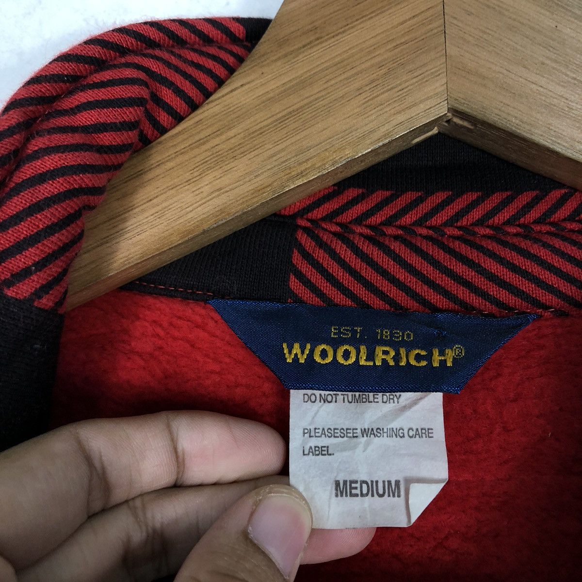 Japanese Brand 🔥Vintage Bomber Jacket Woolrich Tartan Design Punk Design Size US M / EU 48-50 / 2 - 18 Thumbnail