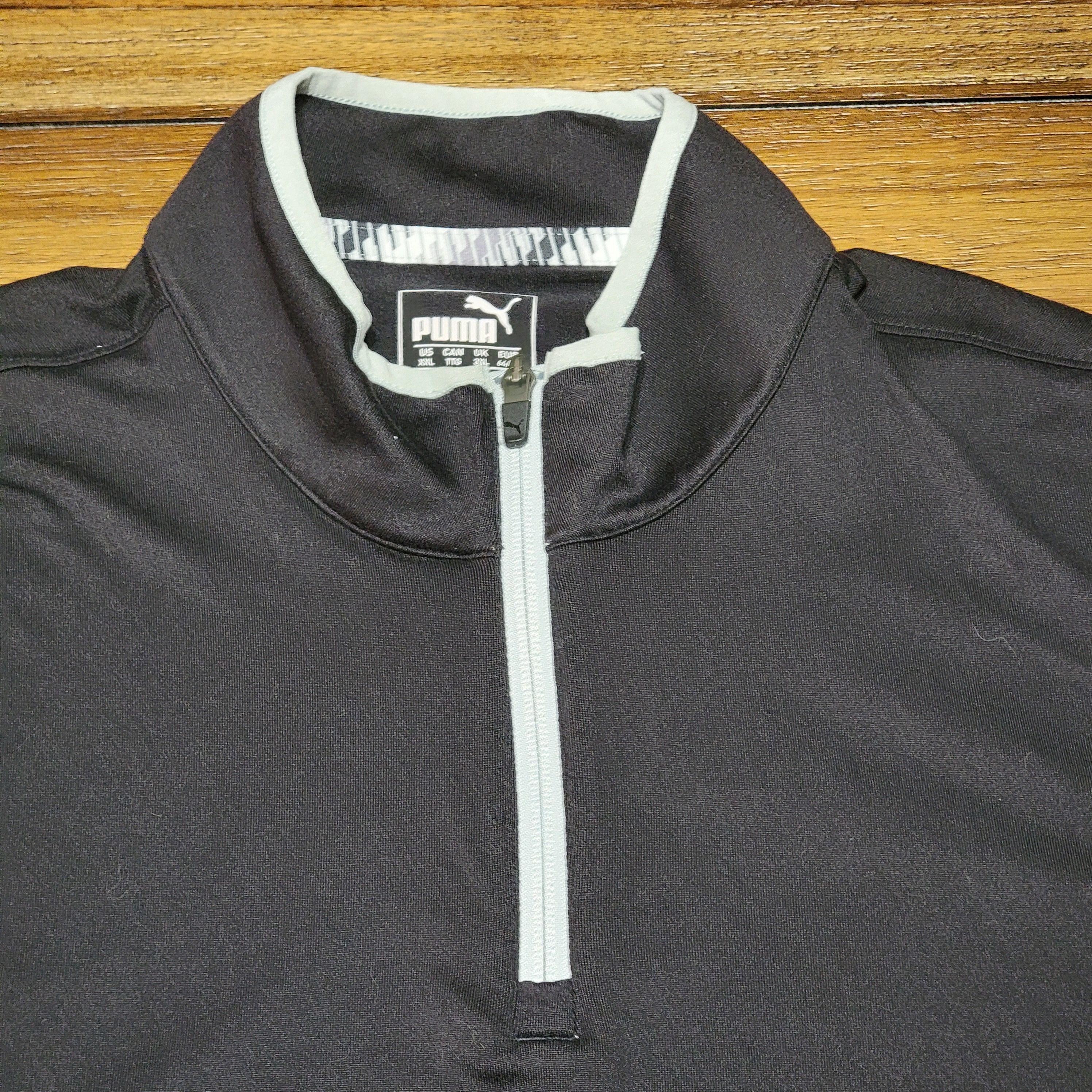 Puma Puma Golf LS Quarter Zip Athletic Pullover "Coleman"-XXL Size US XXL / EU 58 / 5 - 2 Thumbnail