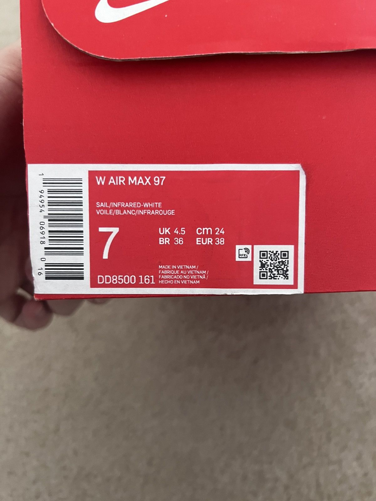 Nike Women’s Nike Air Max 97 The Future Is In The Air Size US 7 / IT 37 - 2 Thumbnail