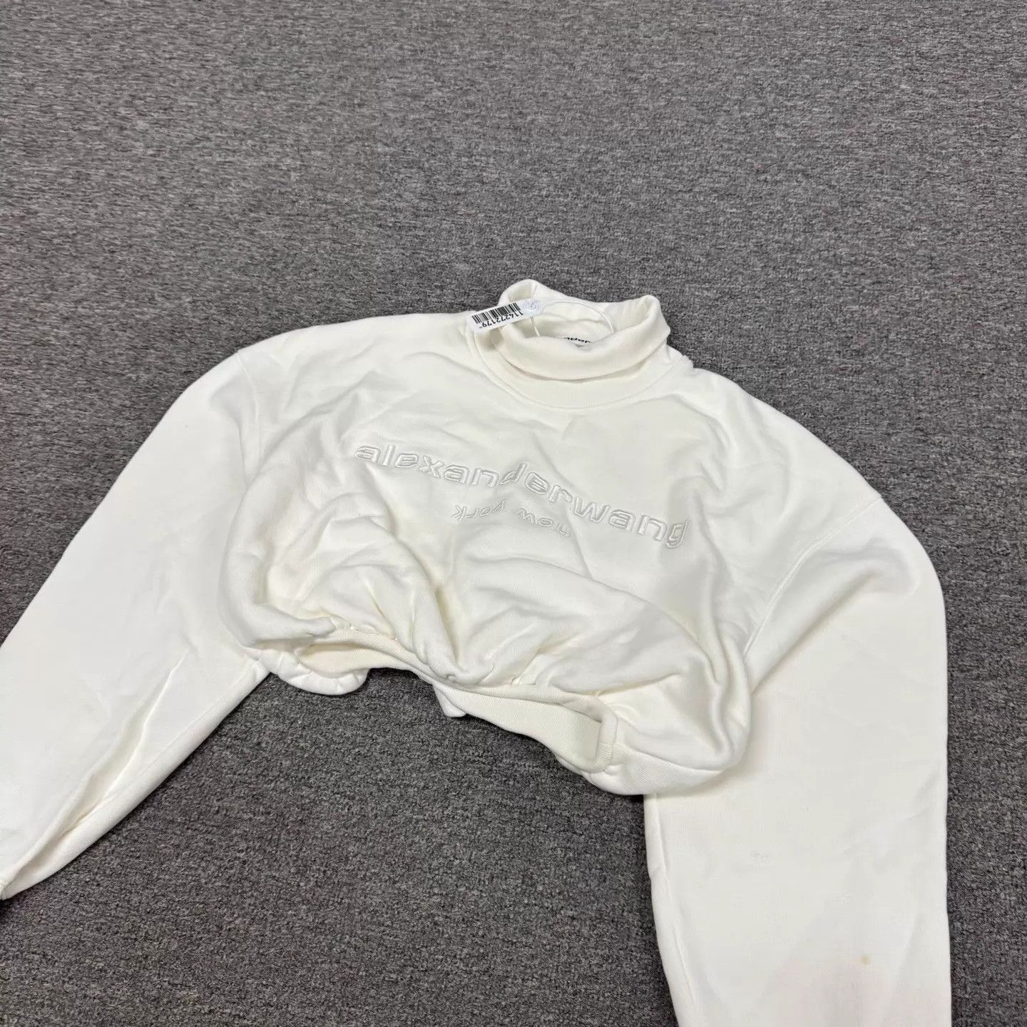 Alexander Wang Alexander Wang turtleneck short pleated top white XS 99new Size XS / US 0-2 / IT 36-38 - 3 Thumbnail