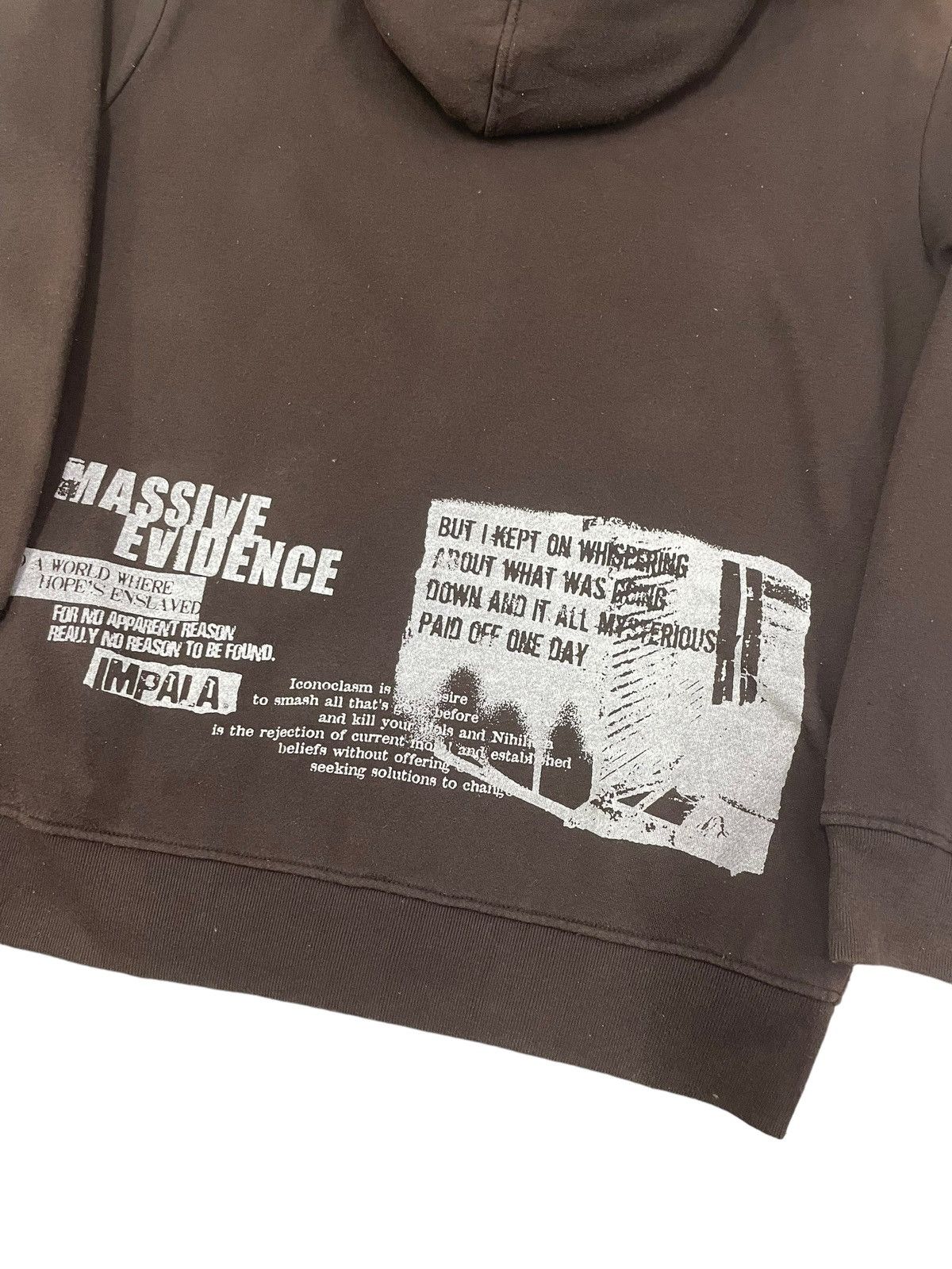 If Six Was Nine × Japanese Brand × Le Grande Bleu (L.G.B.) Impala Japan Poem Fur Hoodie Sunfaded Size US L / EU 52-54 / 3 - 8 Thumbnail