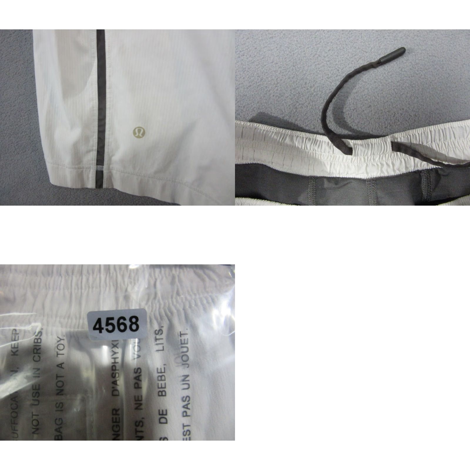 Lululemon Lululemon Shorts Mens 32 White Pace Breaker Lined Athletic Running Drawstring"} Size US 32 / EU 48 - 8 Thumbnail
