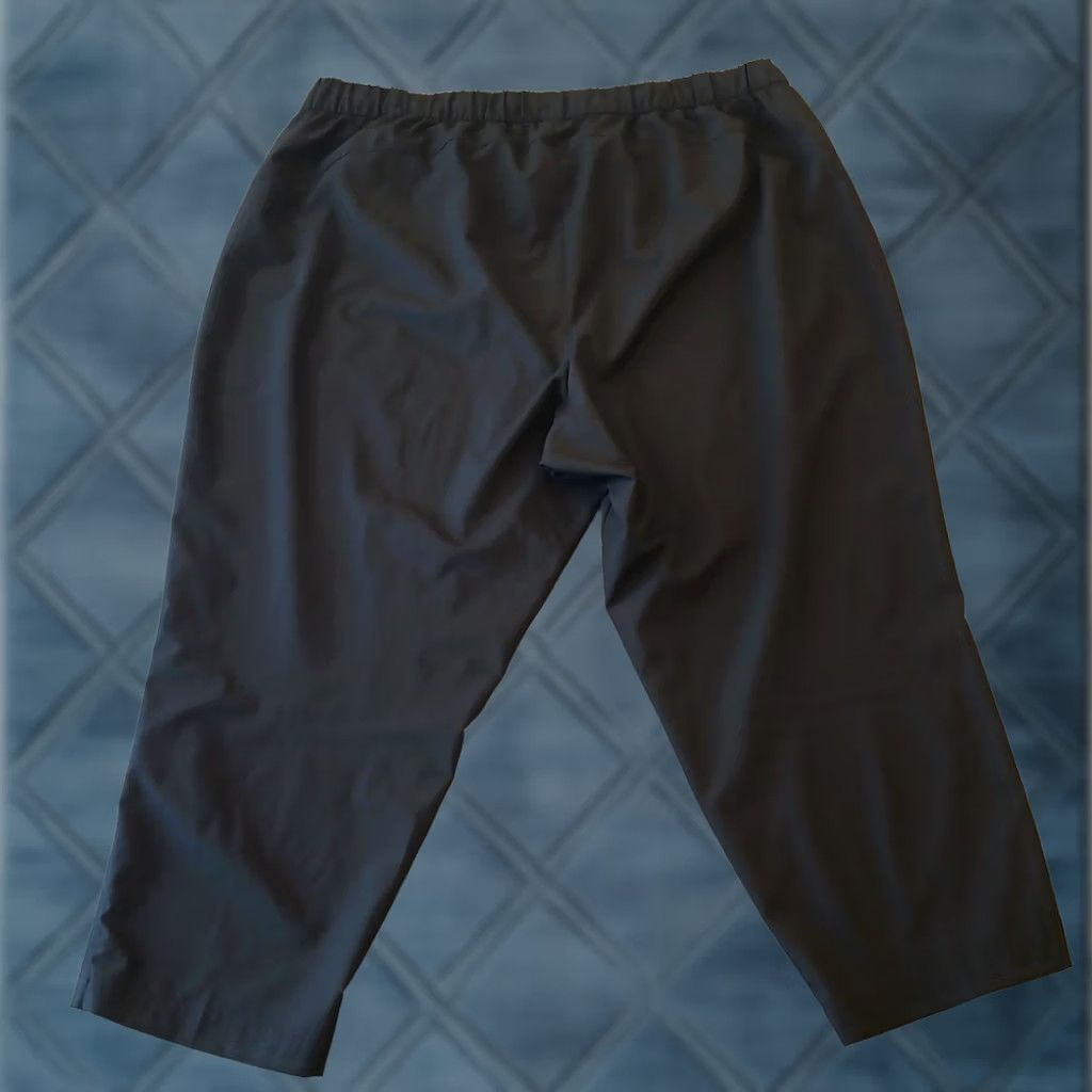 Old Navy Old Navy Pants Womens 2XL Black Cropped Stretchtech Elastic Drawstring Pockets Size 40" / US 18 - 1 Thumbnail