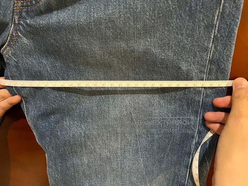 The Row The row size 4 Mid-rise blue washed dark stripe straight le Size 24" / US 00 / IT 34 - 8 Thumbnail