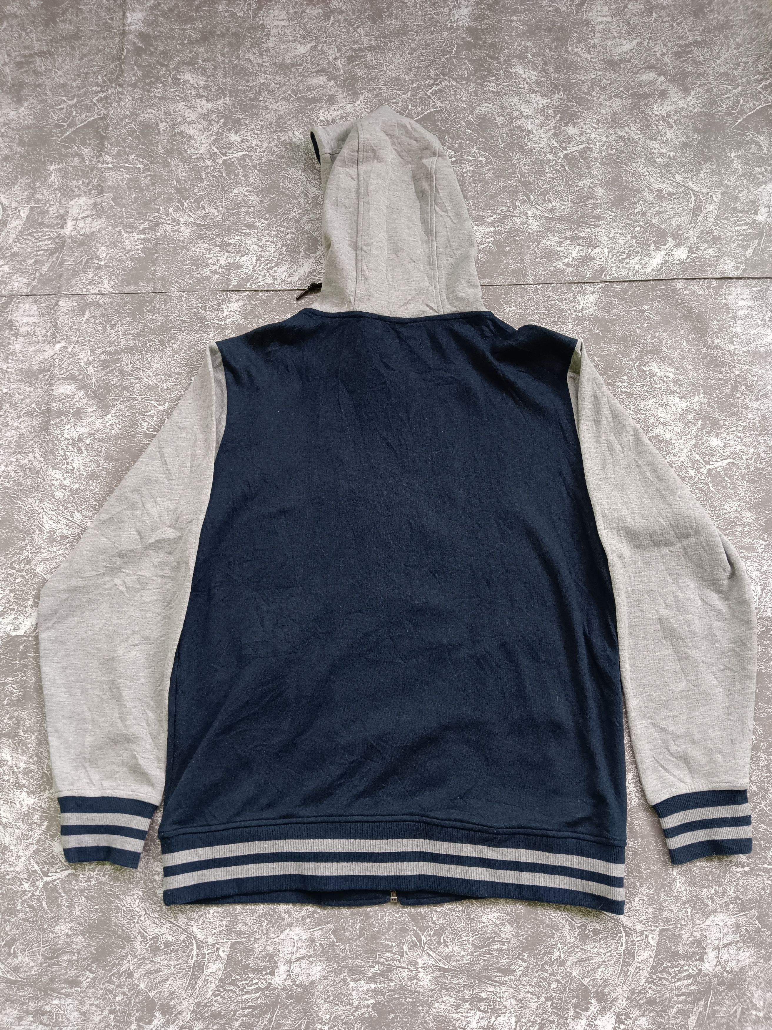 Japanese Brand Varsity Bomber Hoodie HK Works London Size US L / EU 52-54 / 3 - 2 Thumbnail
