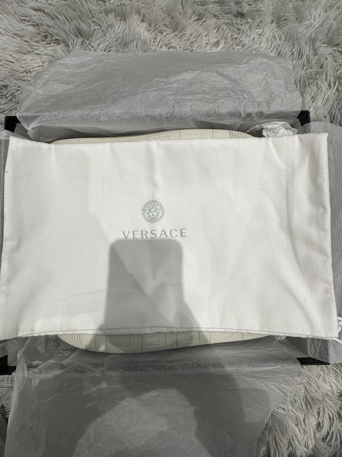 Versace Versace Canvas High “Barocco print” sneakers Size US 9 / EU 42 - 9 Thumbnail