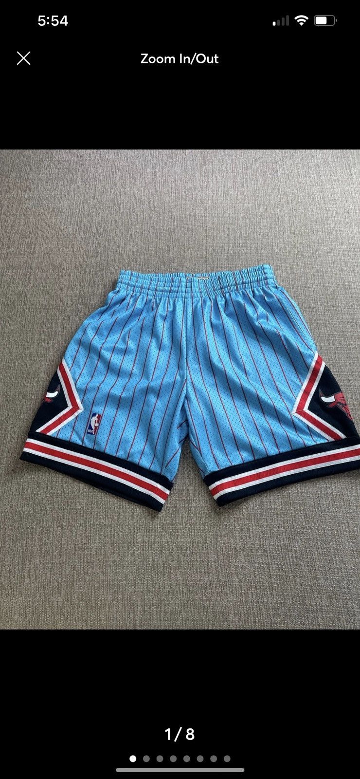 Mitchell & Ness Chicago Bulls Hardwood Classic Reload Swingman Shorts Size US 34 / EU 50 - 1 Thumbnail